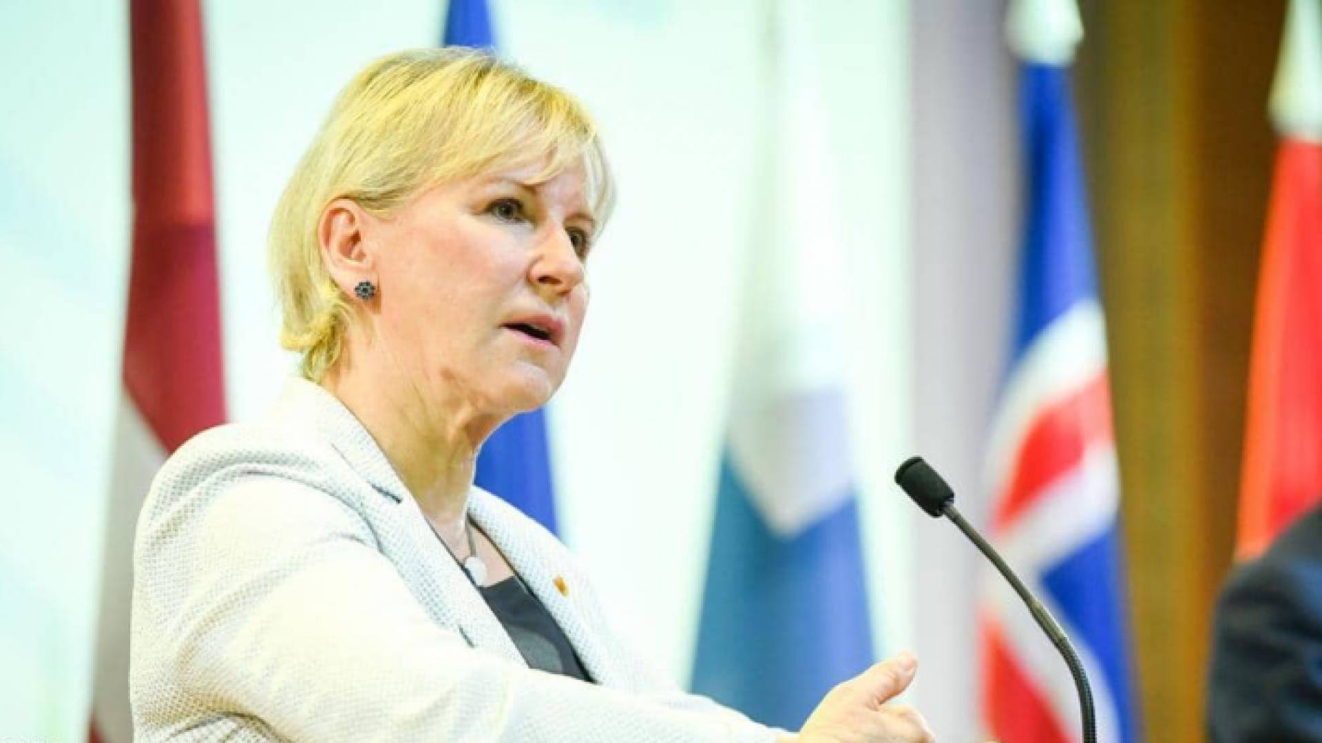 وزيرة الخارجية السويدية مناصرة قوية لحقوق الإنسان.