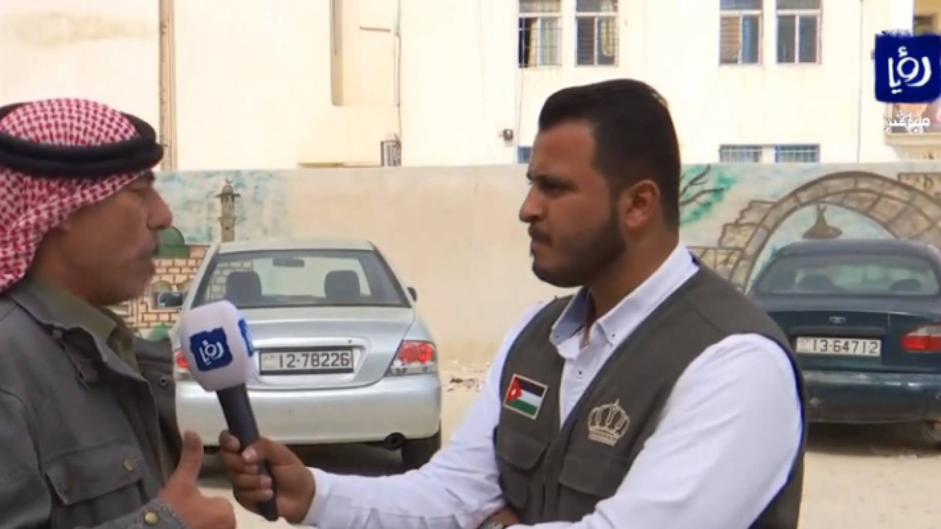 قبيل الاعتداء على طاقم رؤيا في الكرك