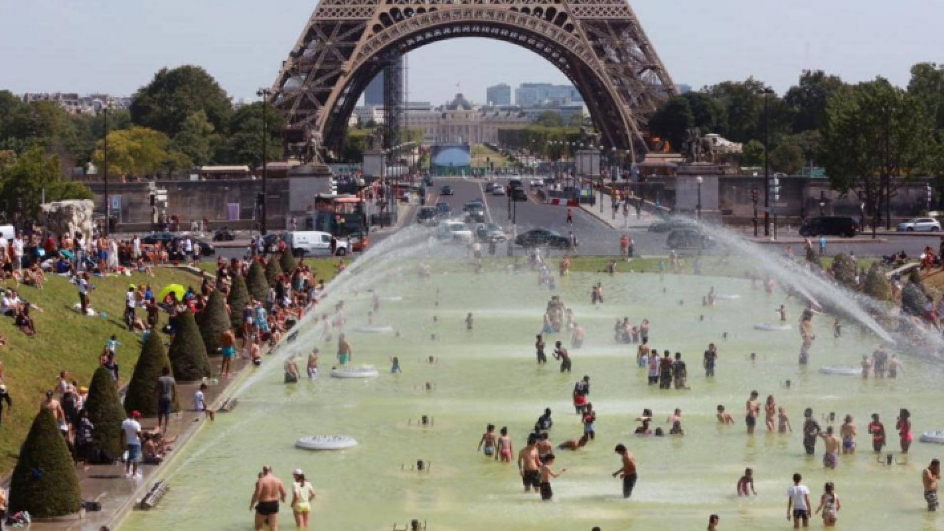 خلال موجة الحر التي ضربت فرنسا - ارشيفية