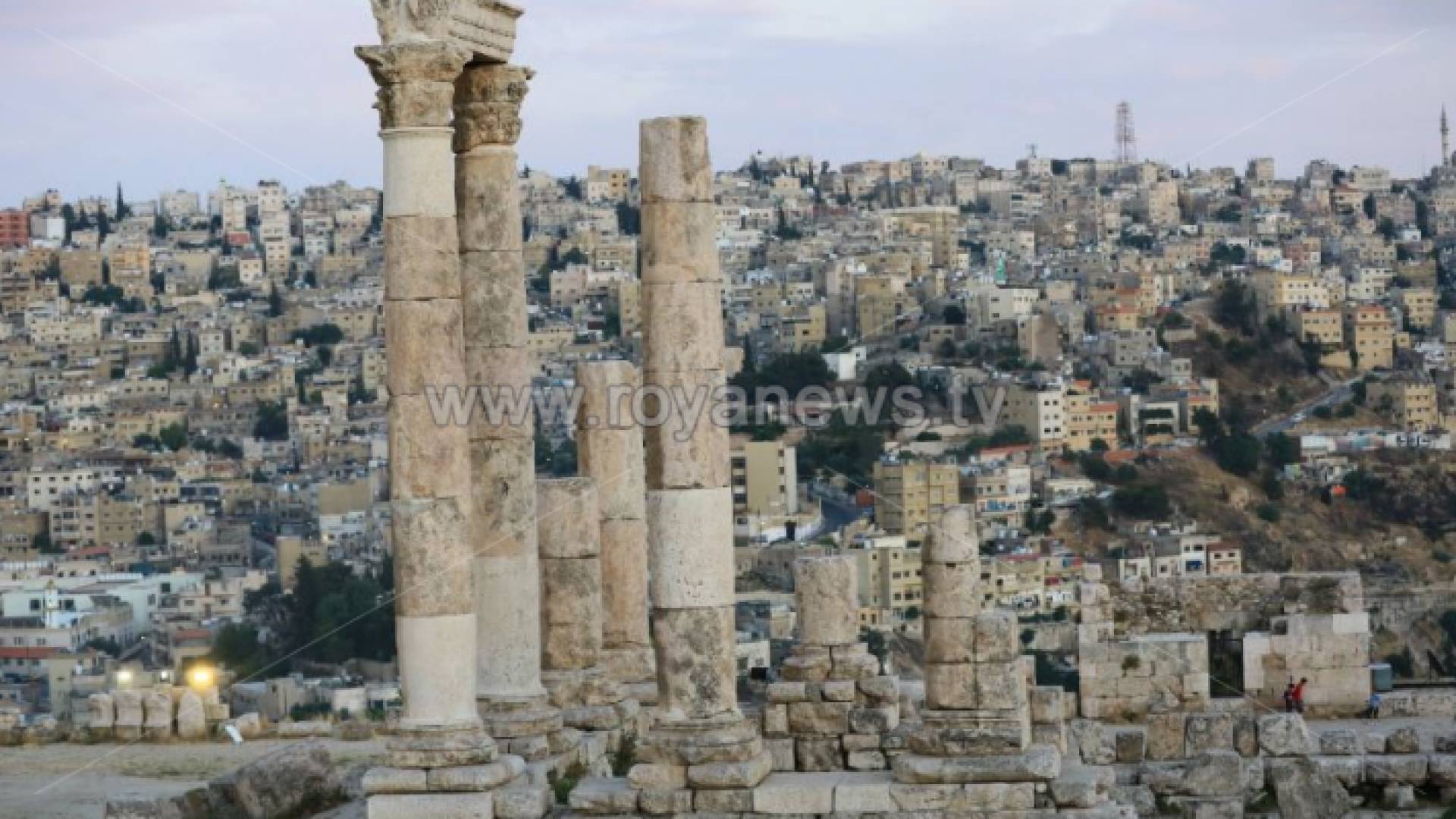 جبل القلعة في العاصمة عمان