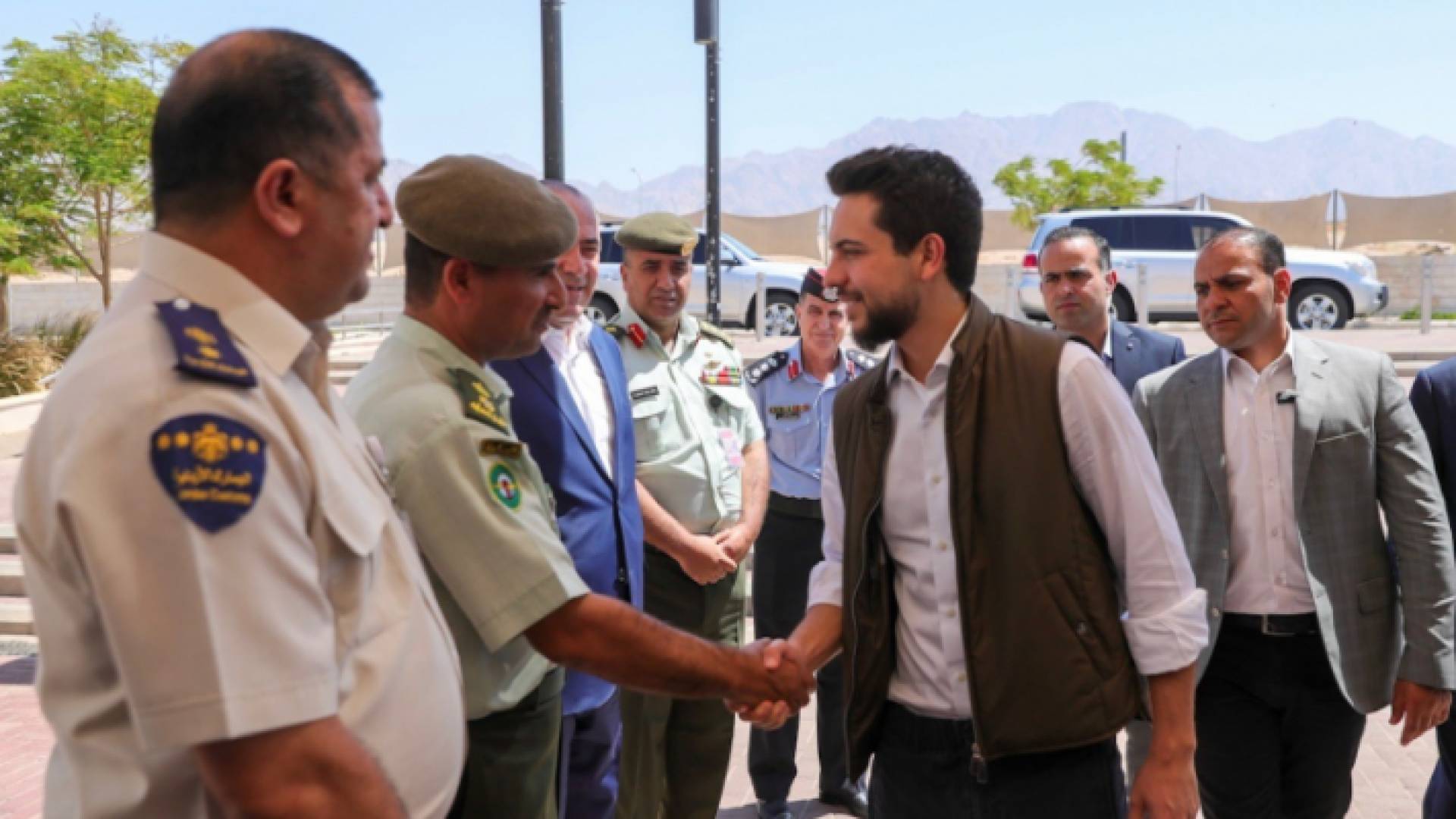 ولي العهد يتفقد جاهزية مطار الملك الحسين الدولي بالعقبة