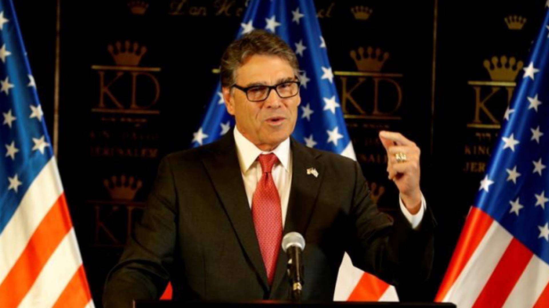 وزير الطاقة الأمريكي ريك بيري