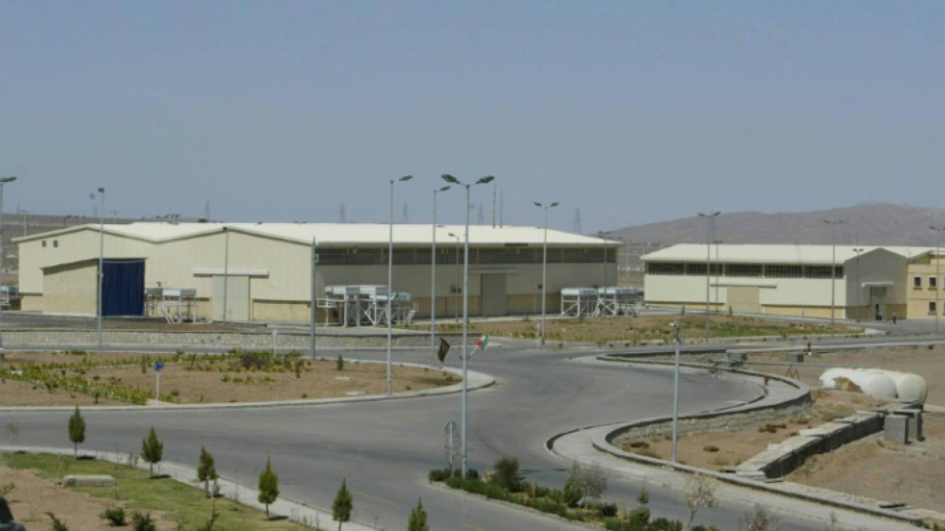 موقع مفاعل نطنز النووي الايراني