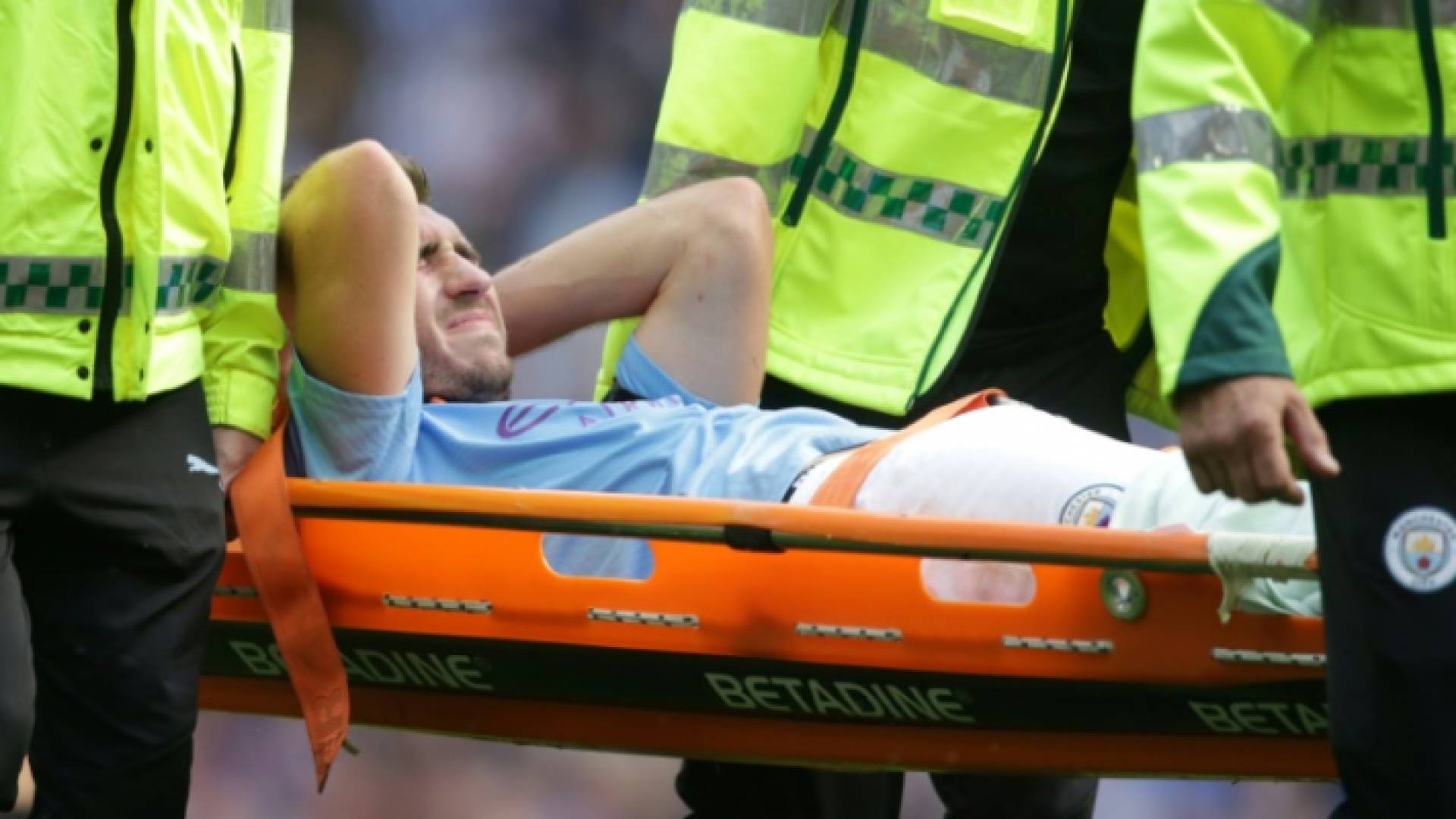 مدافع مانشستر سيتي الفرنسي إيمريك لابورت