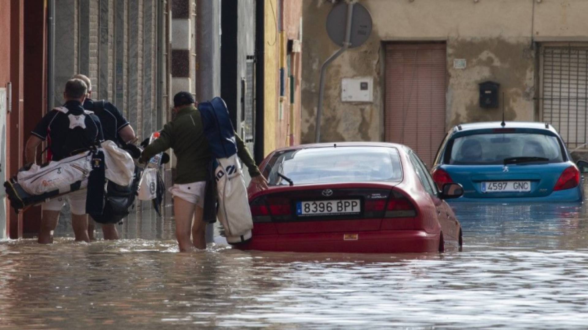 الفيضانات في إسبانيا