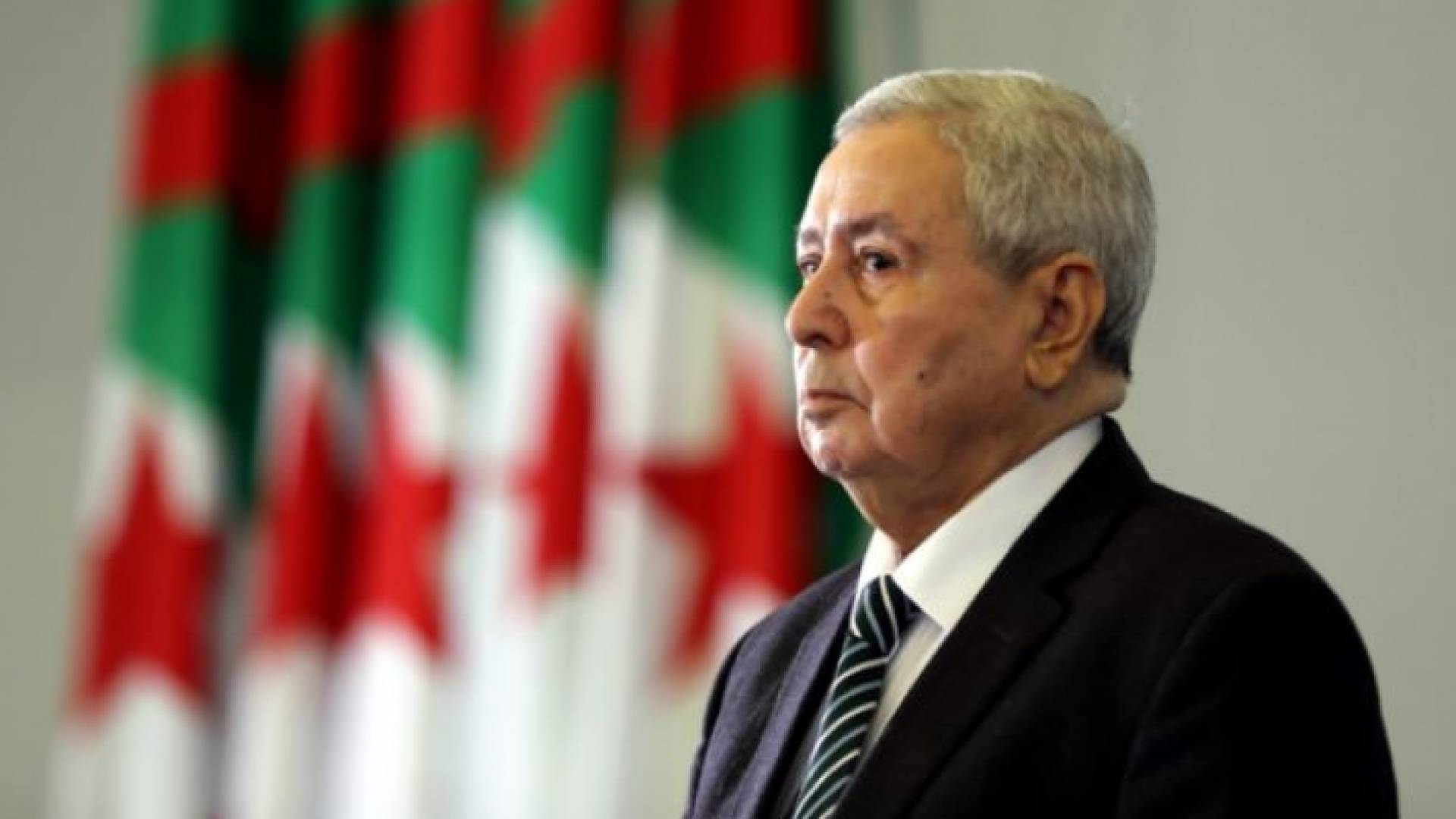 الرئيس الجزائري المؤقت عبد القادر بن صالح - ارشيفية