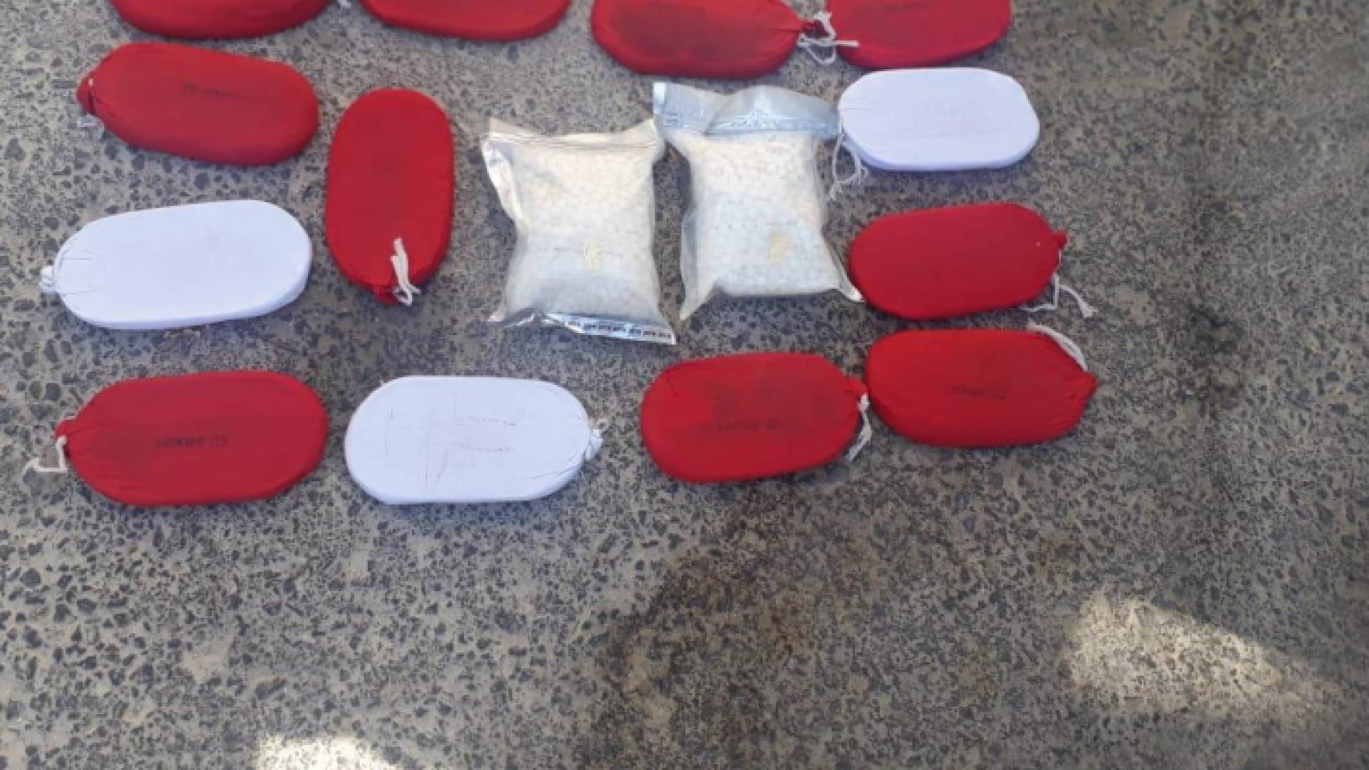 من المضبوطات