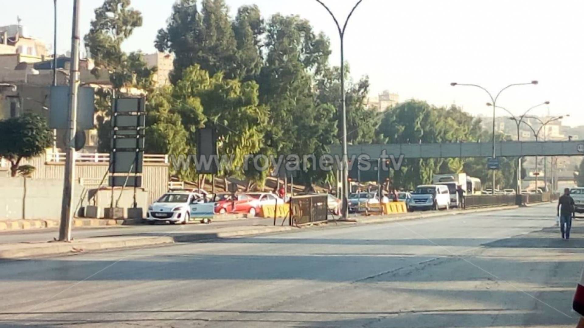 من مكان وقوع الانهيار