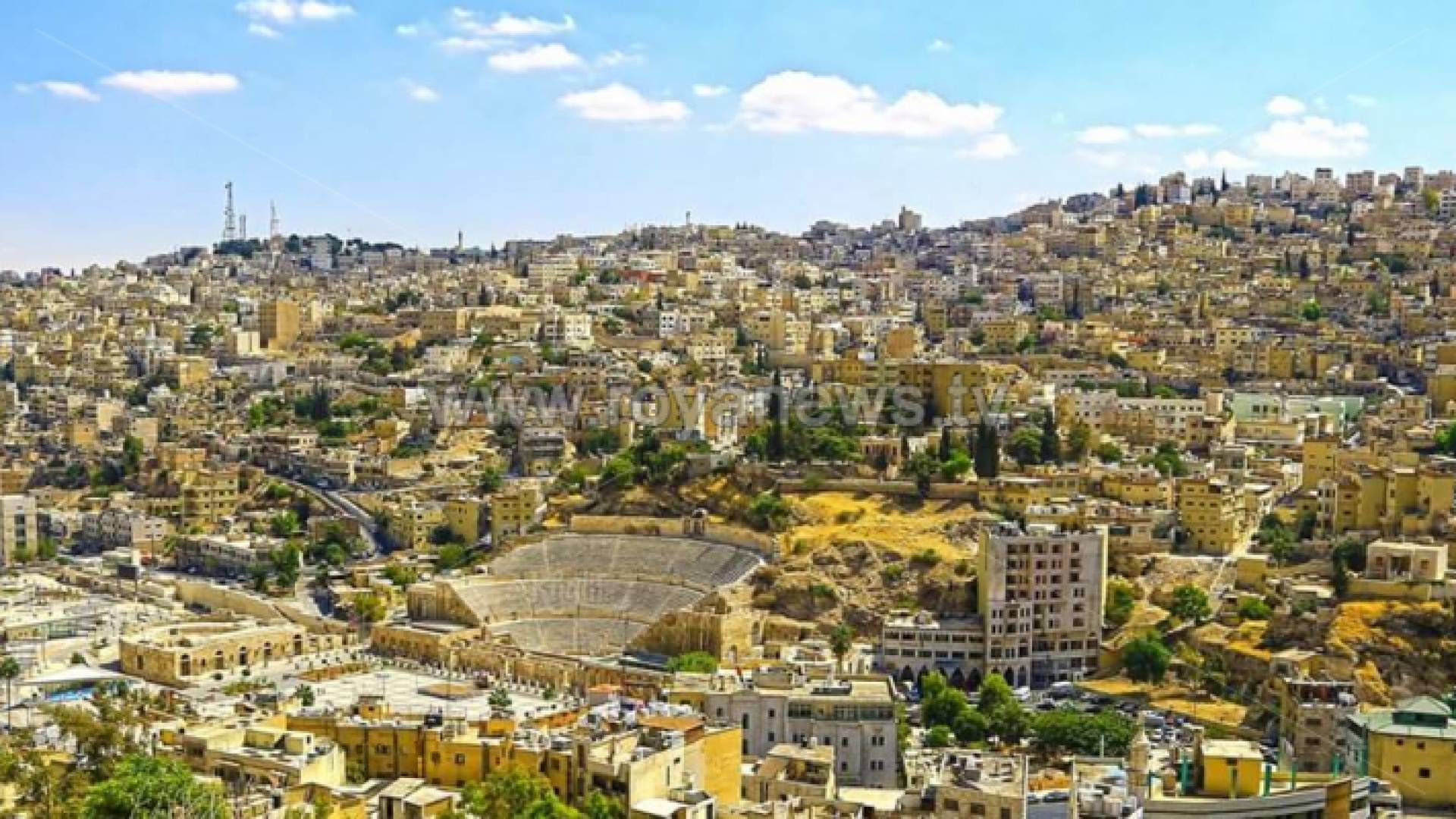 صورة عامة للعاصمة عمان - ارشيفية