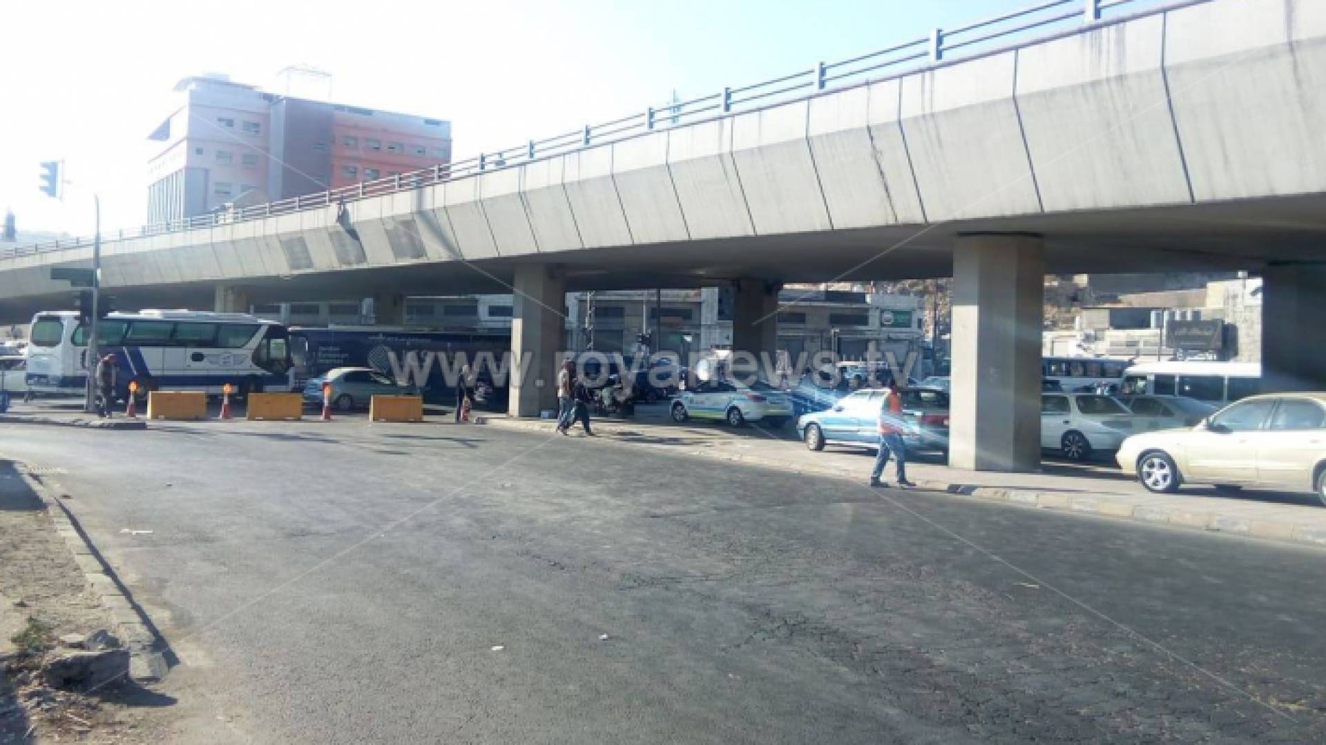 ازمة سير في العاصمة عمان - ارشيفية