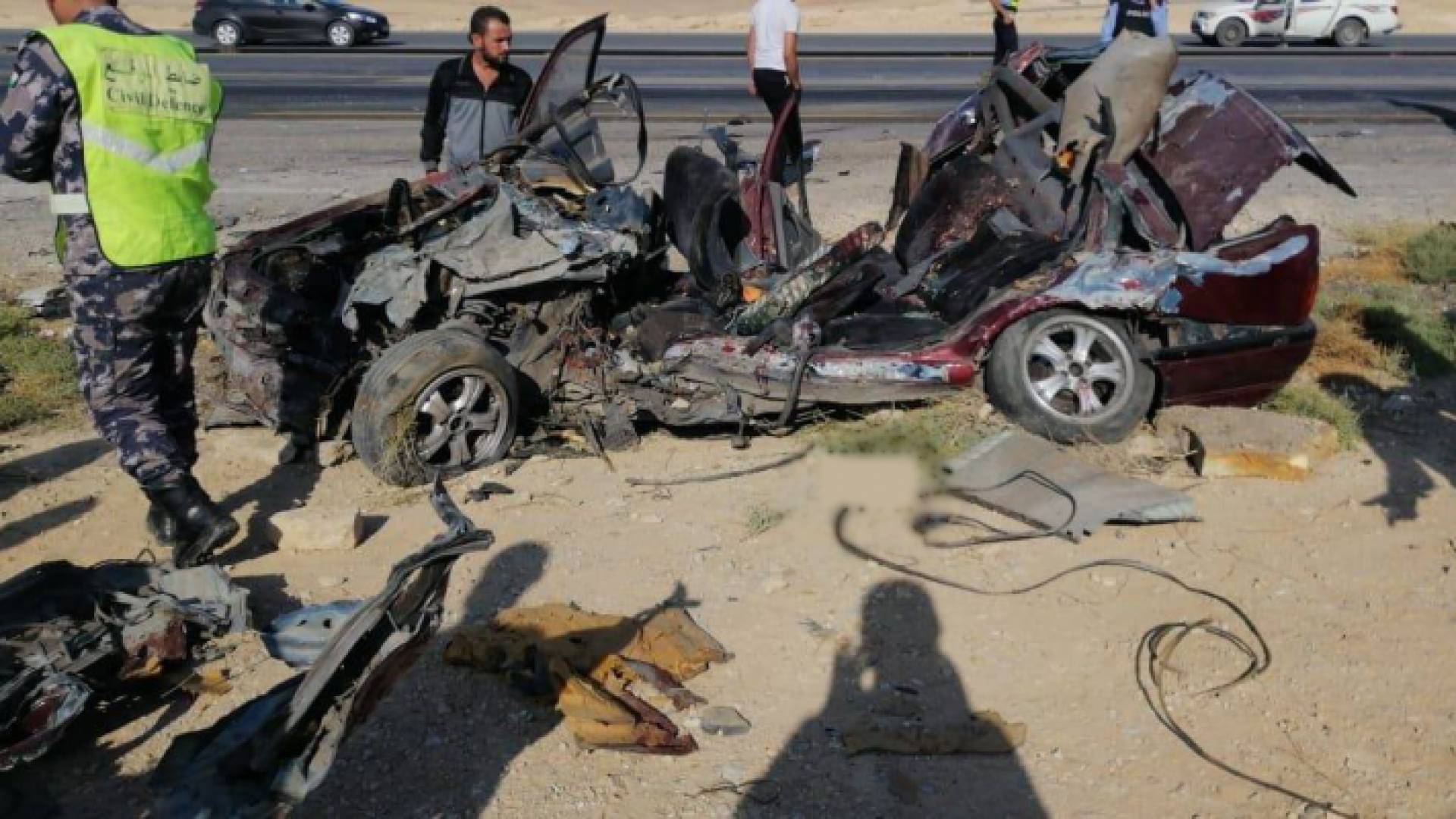 من موقع الحادث