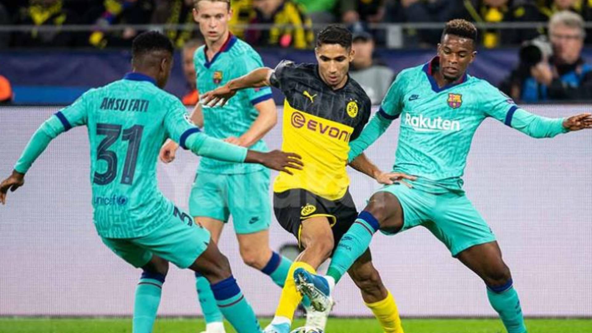 صورة من المباراة