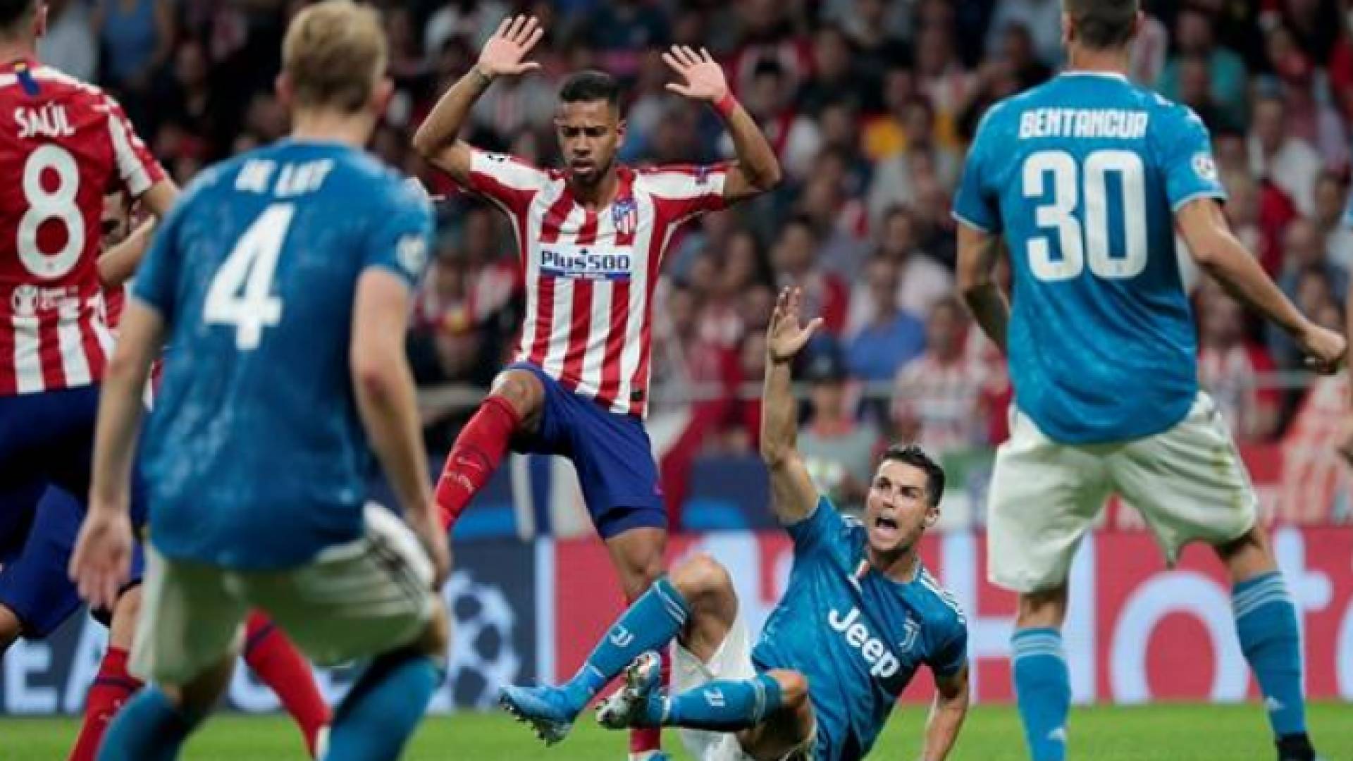 صورة من المباراة