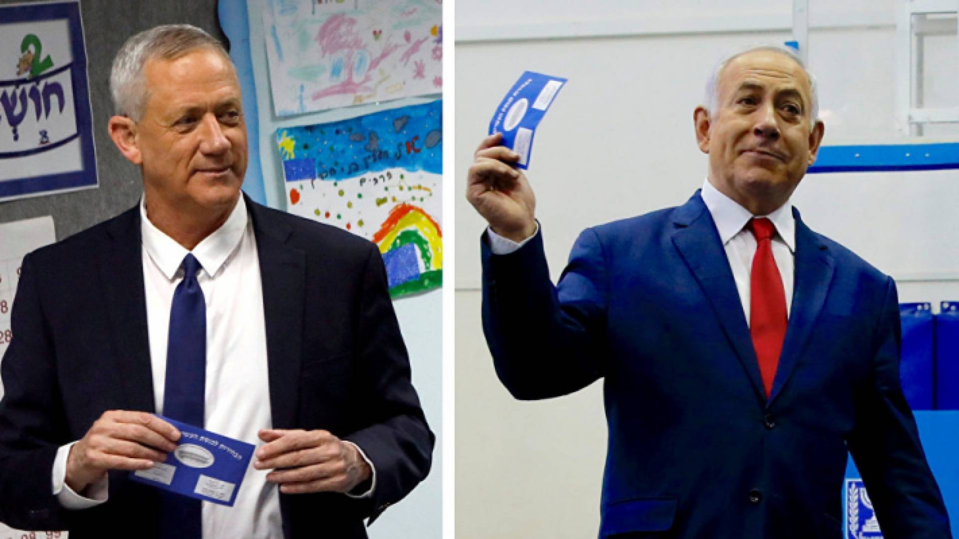 نتنياهو وغانتس