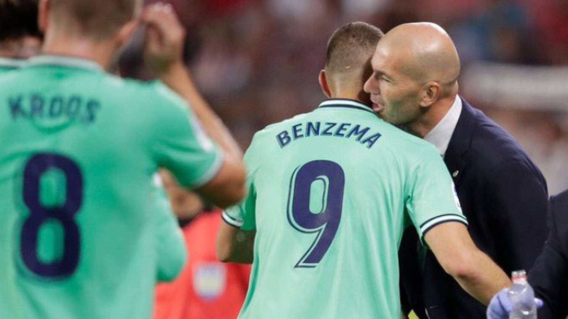 زيدان وبنزيما