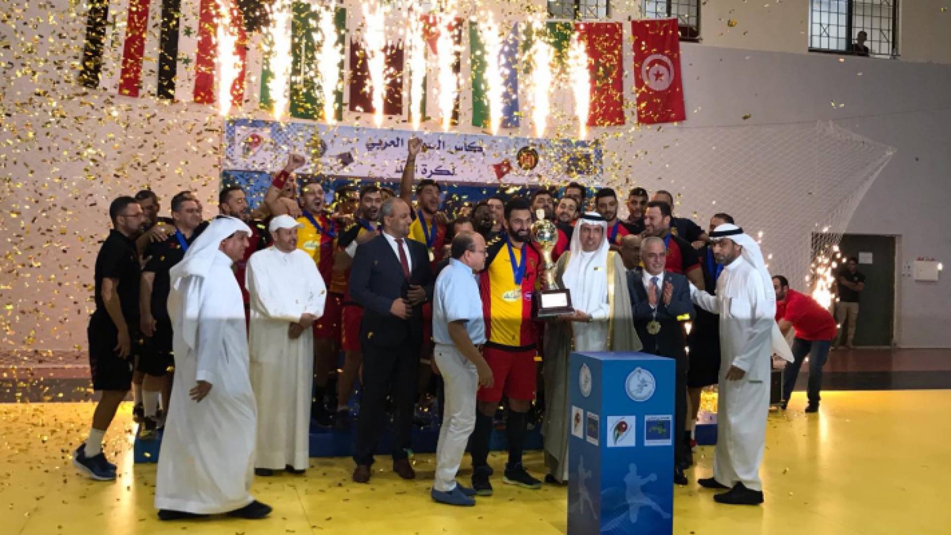 الترجي يتوج بلقب السوبر العربي لكرة اليد