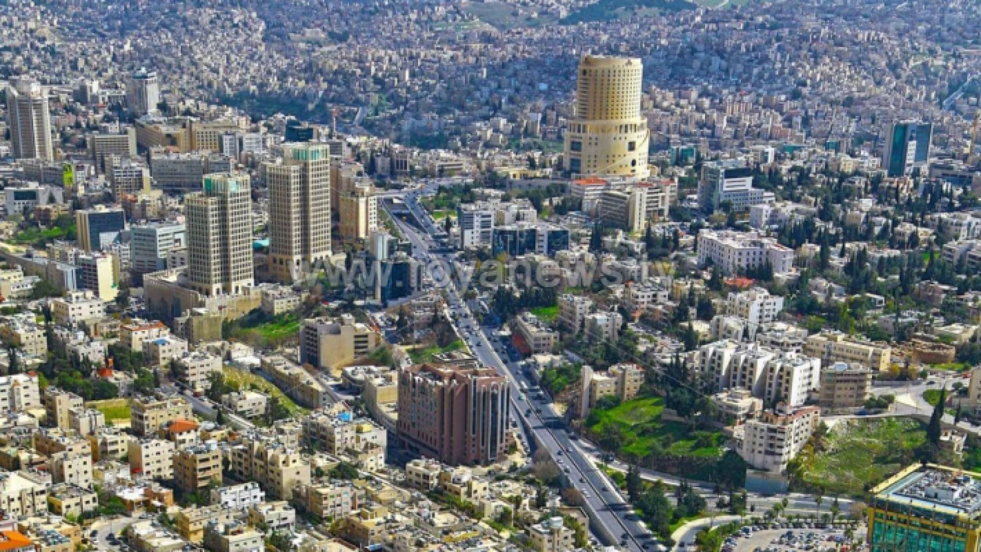 صورة عامة للعاصمة عمان - ارشيفية