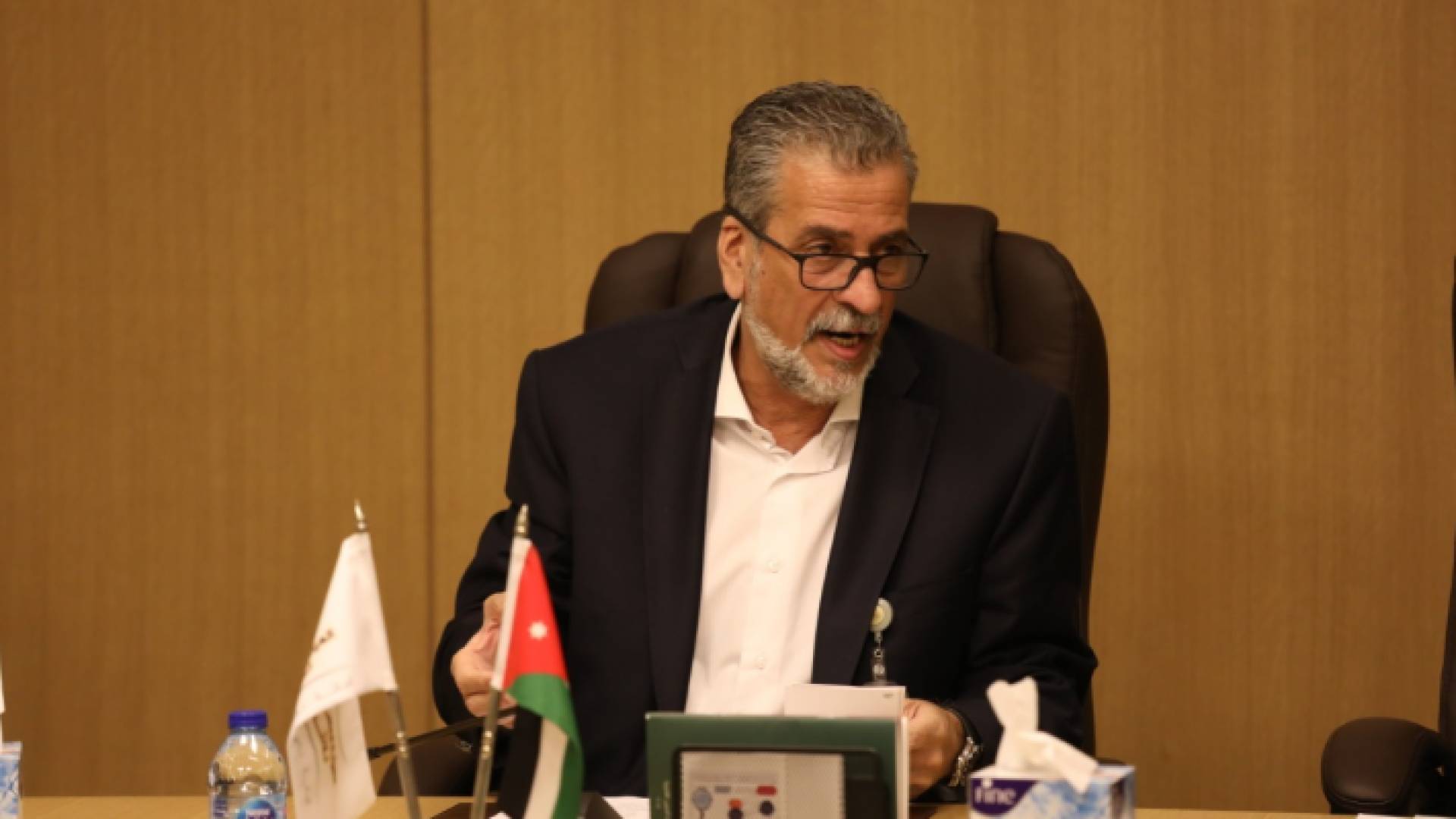 خالد الكلالدة رئيس مجلس مفوضي الهيئة المستقلة للانتخاب - ارشيفية