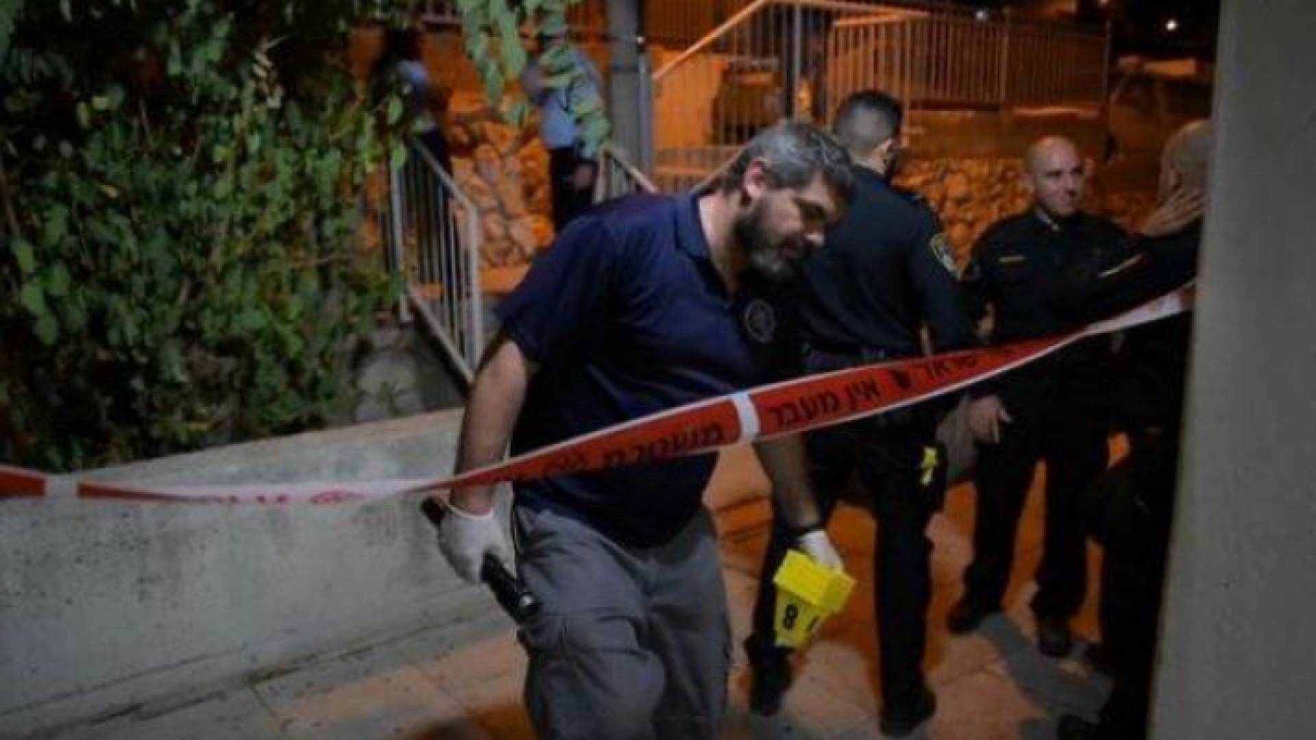 مكان وقوع جريمة القتل في الناصرة