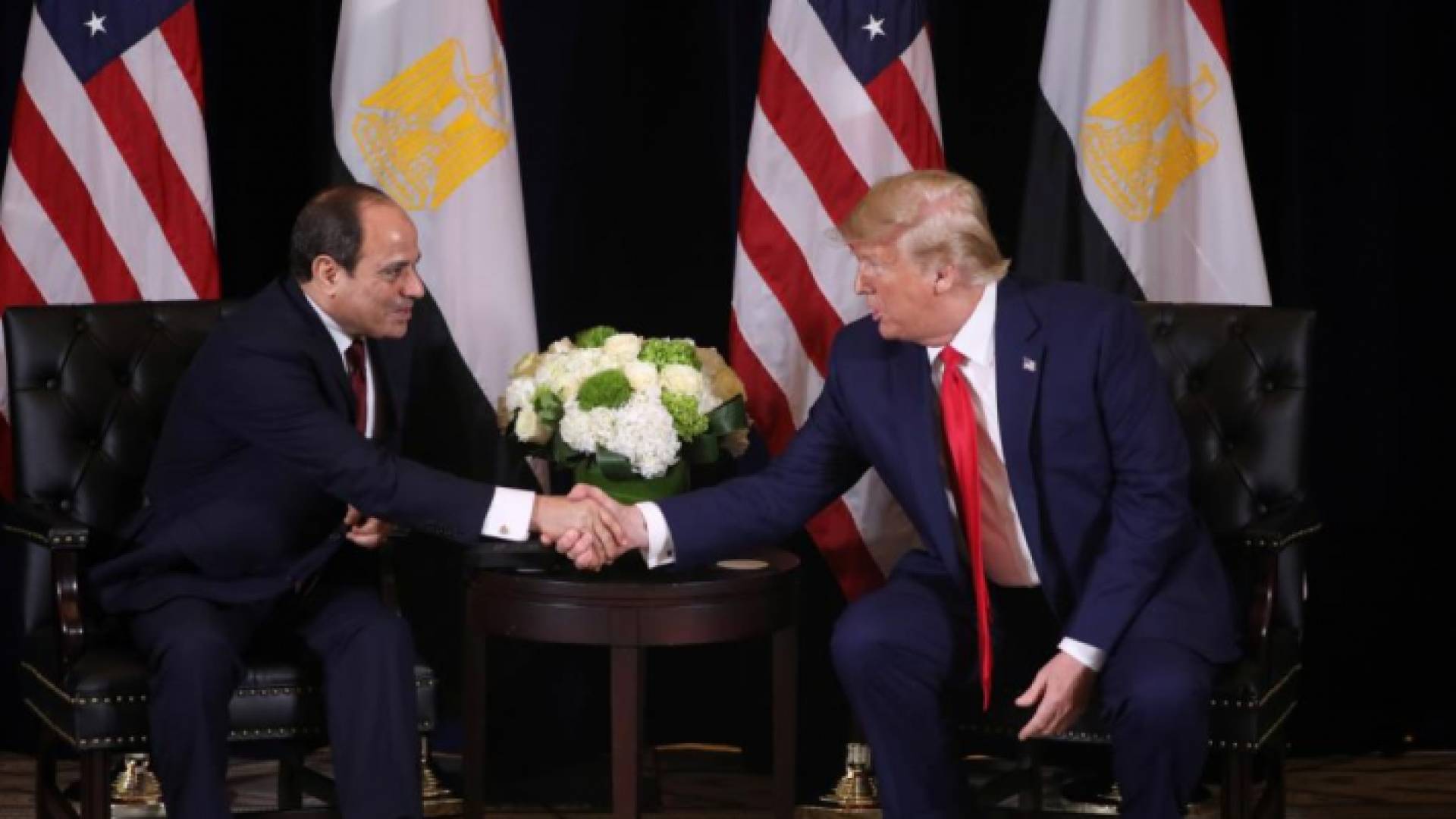 الرئيس الأمريكي والمصري