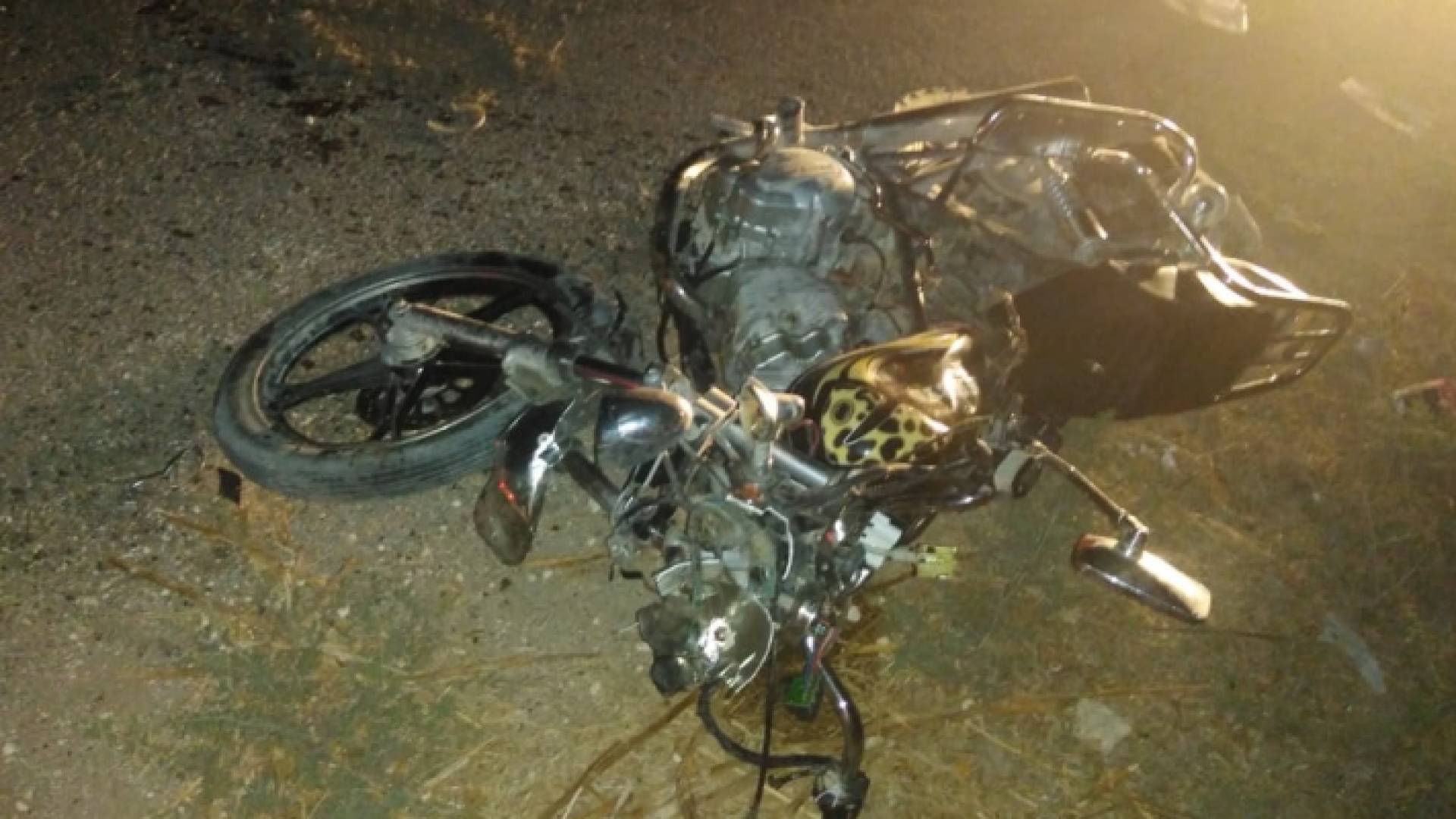 حادث تصادم دراجتين ناريتين في اربد