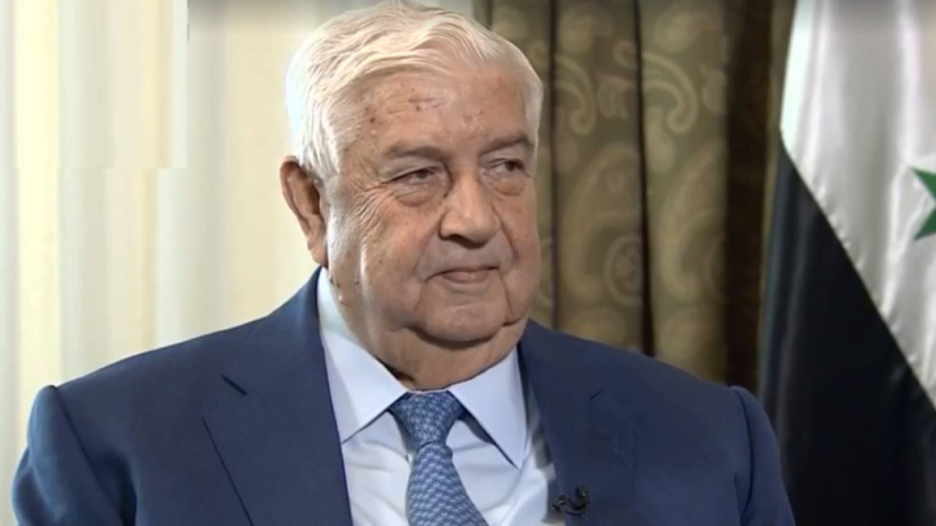 وزير الخارجية السوري وليد المعلم