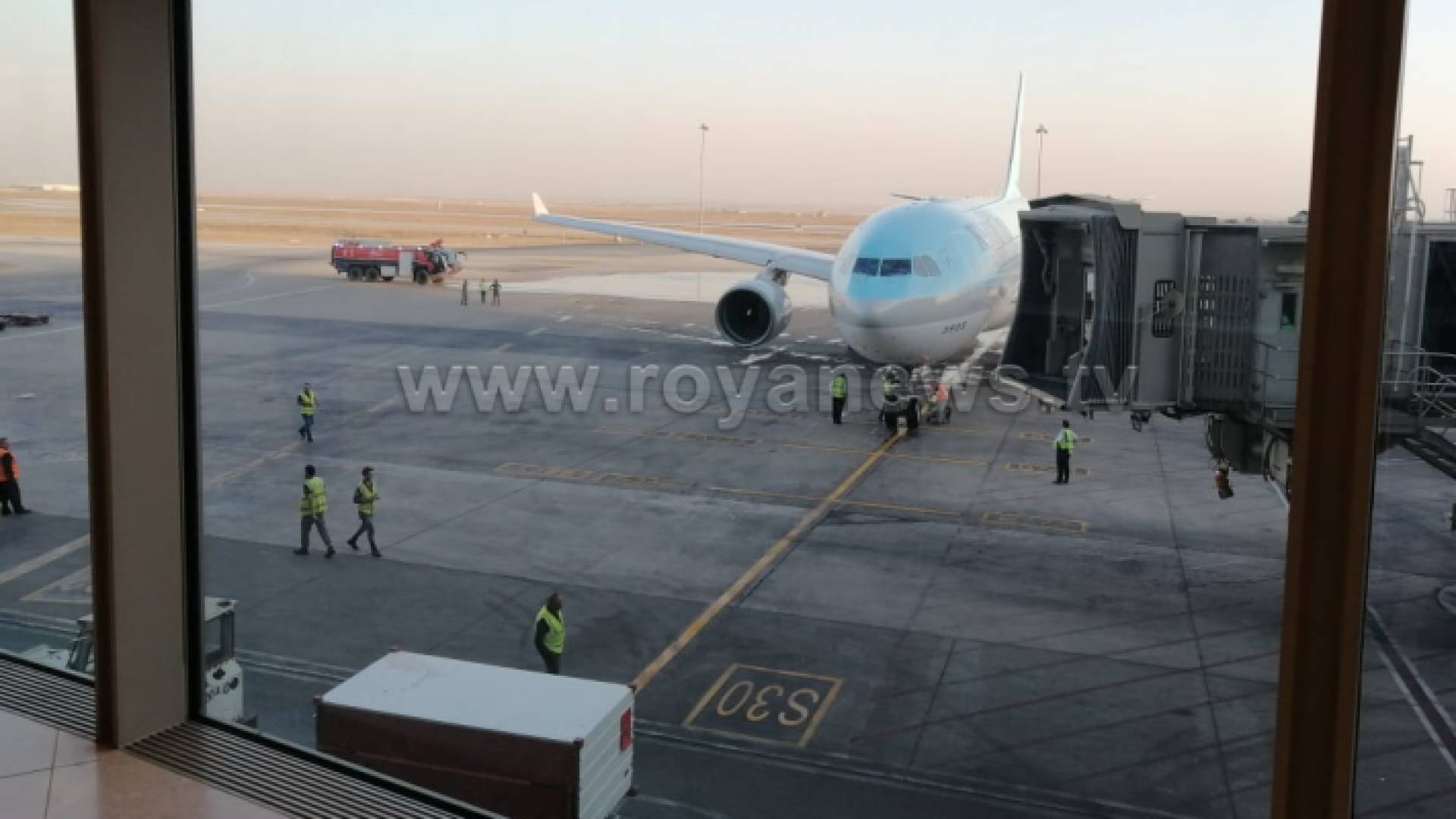 وصول أول رحلة سياحية من كوريا الجنوبية إلى الأردن