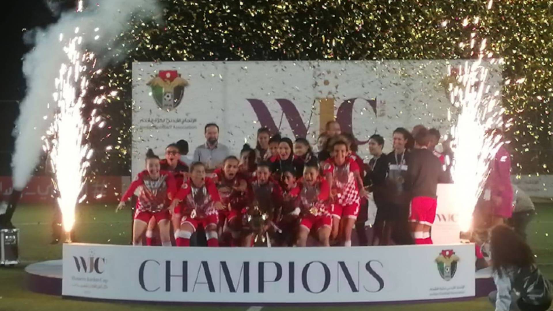 شباب الأردن يتوج بلقب بطولة كأس الأردن للسيدات