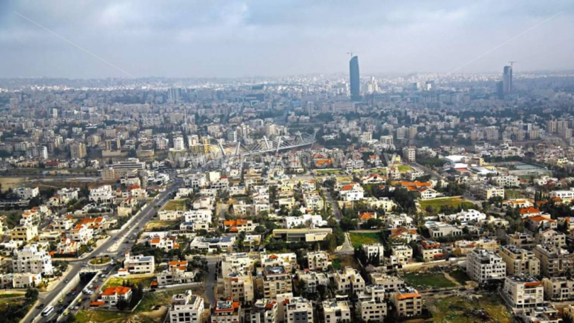 جانب من العاصمة عمان