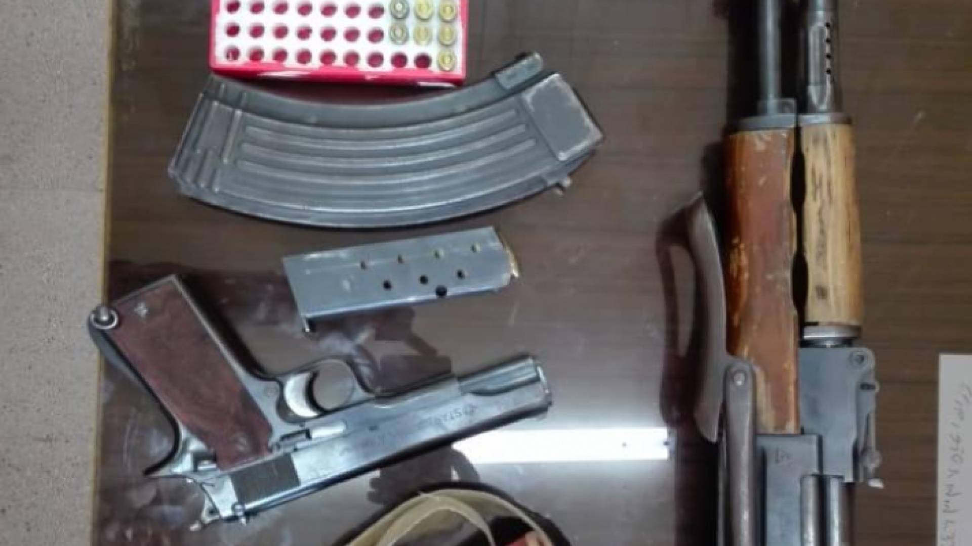 من المضبوطات