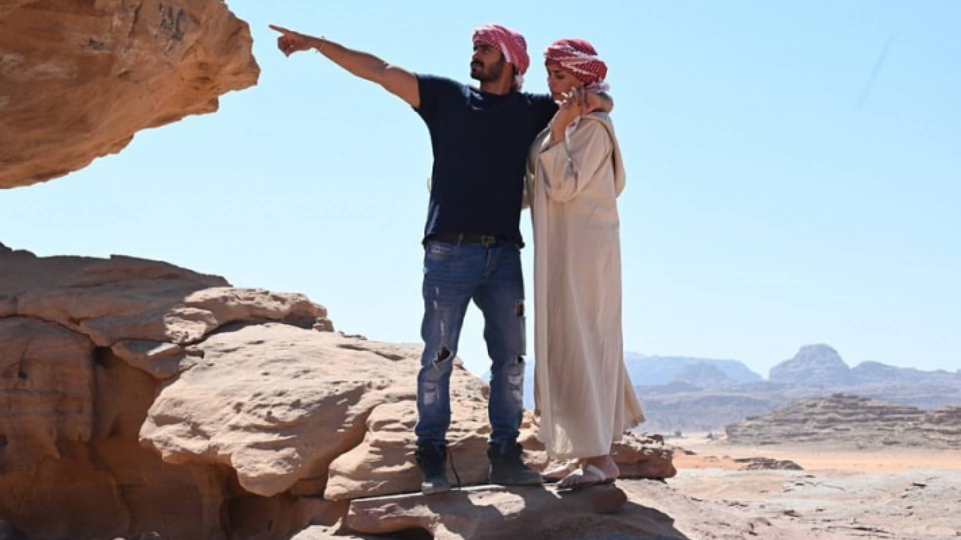 الدكتورة خلود وزوجها الأردني أمين