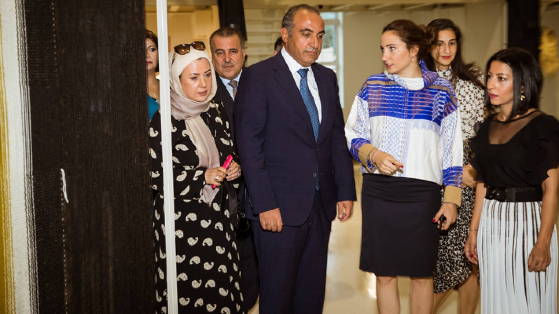 مندوبا عن الملكة رانيا العبدالله أمين عمان يفتتح فعاليات أسبوع عمان للتصميم 2019