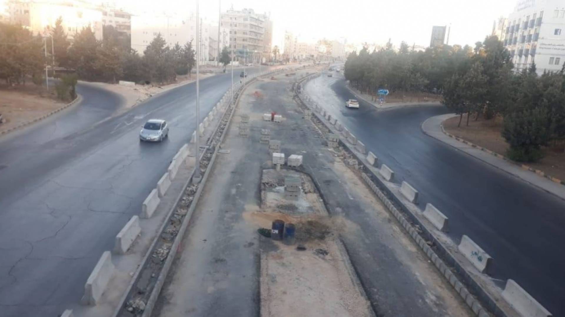 من اعمال مشروع الباص سريع التردد