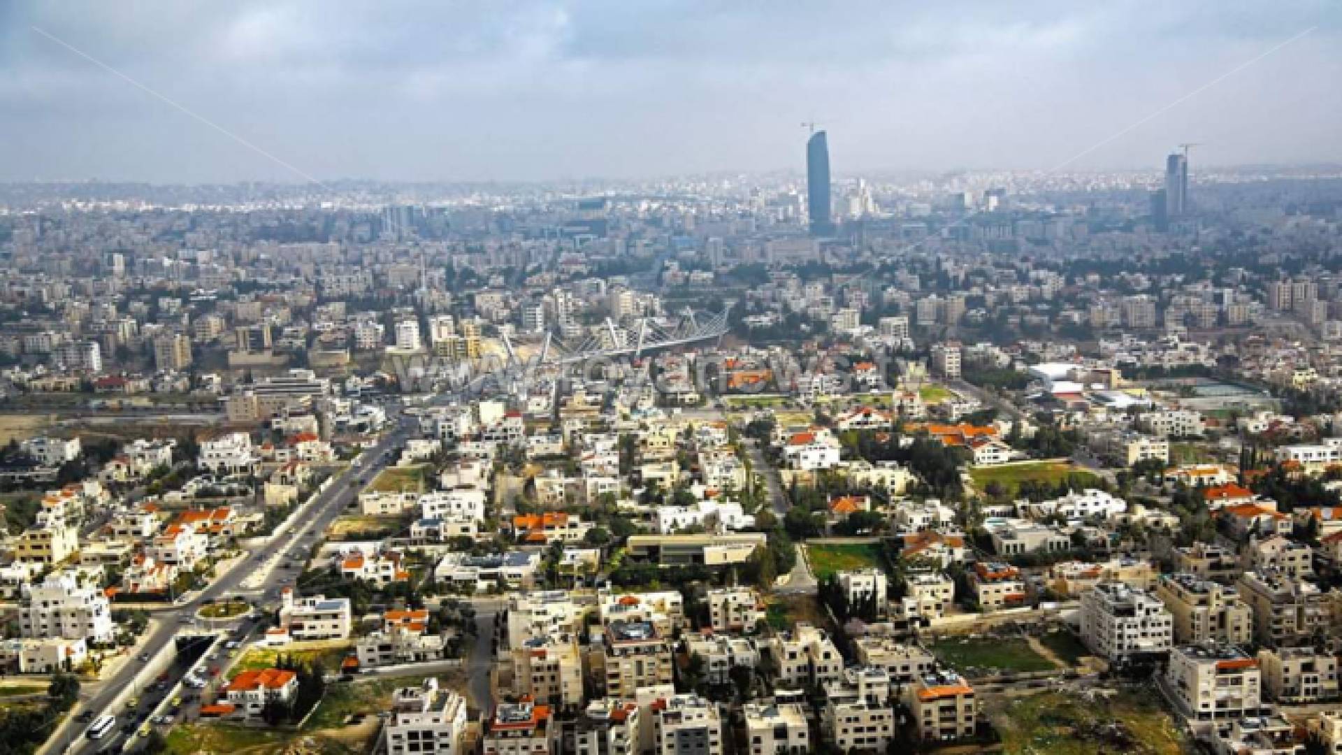 جانب من العاصمة عمان