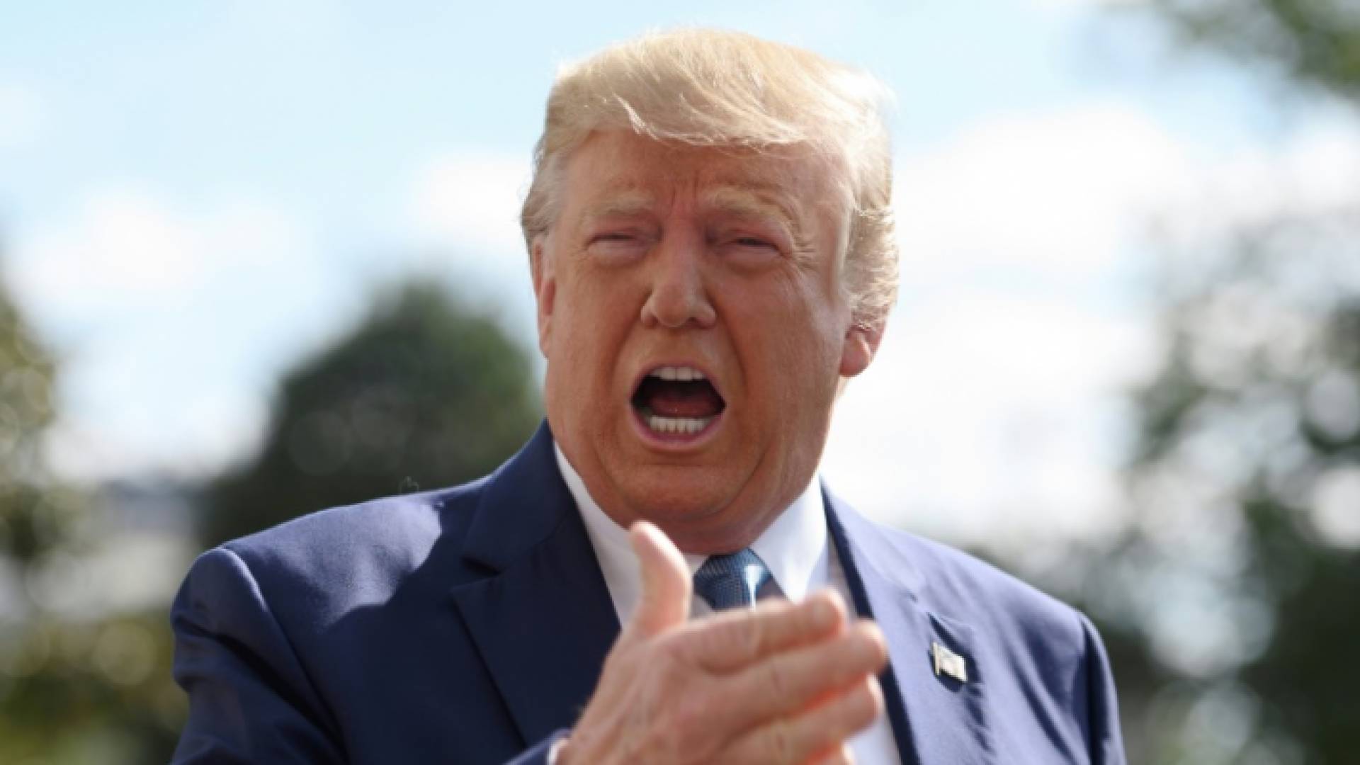 الرئيس الأمريكي دونالد ترمب