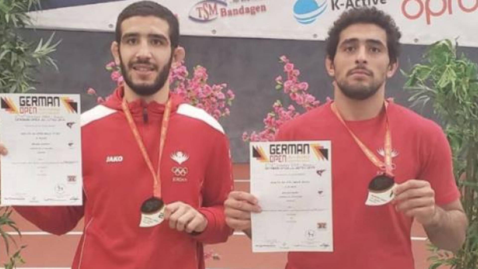 ذهبية وفضية للأردن في بطولة ألمانيا للجوجيستو
