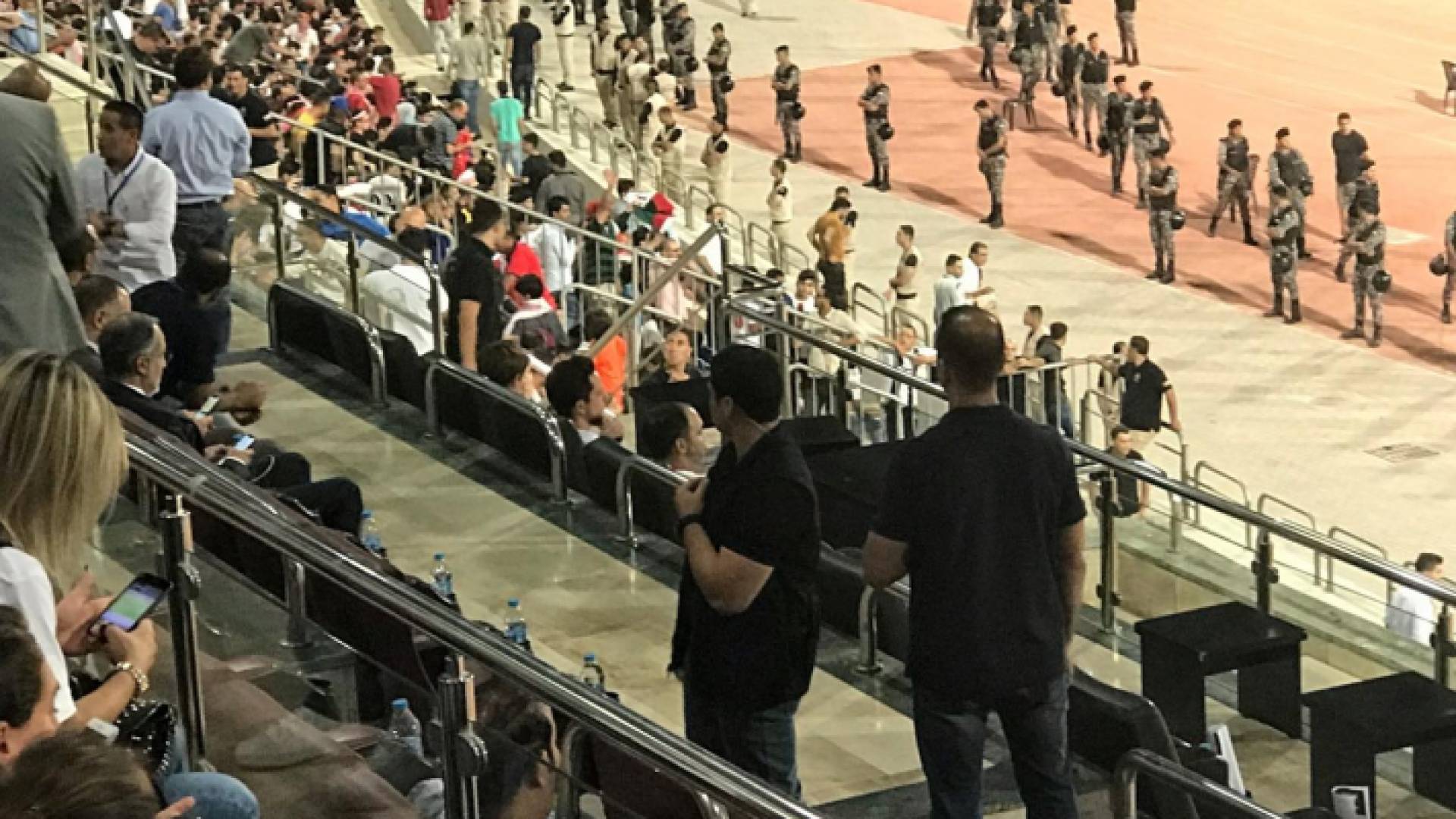 صورة من المباراة