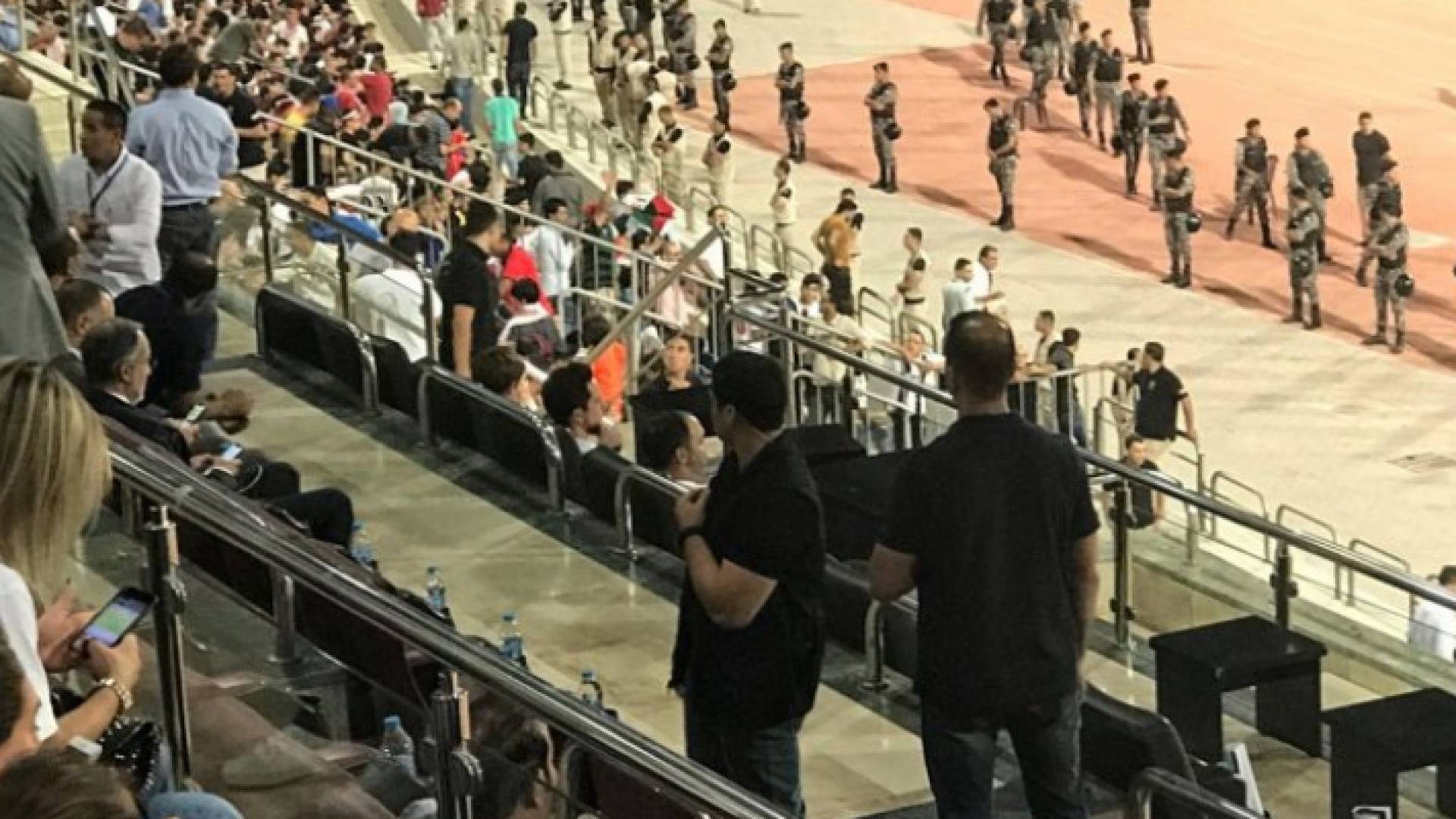 صورة من المباراة