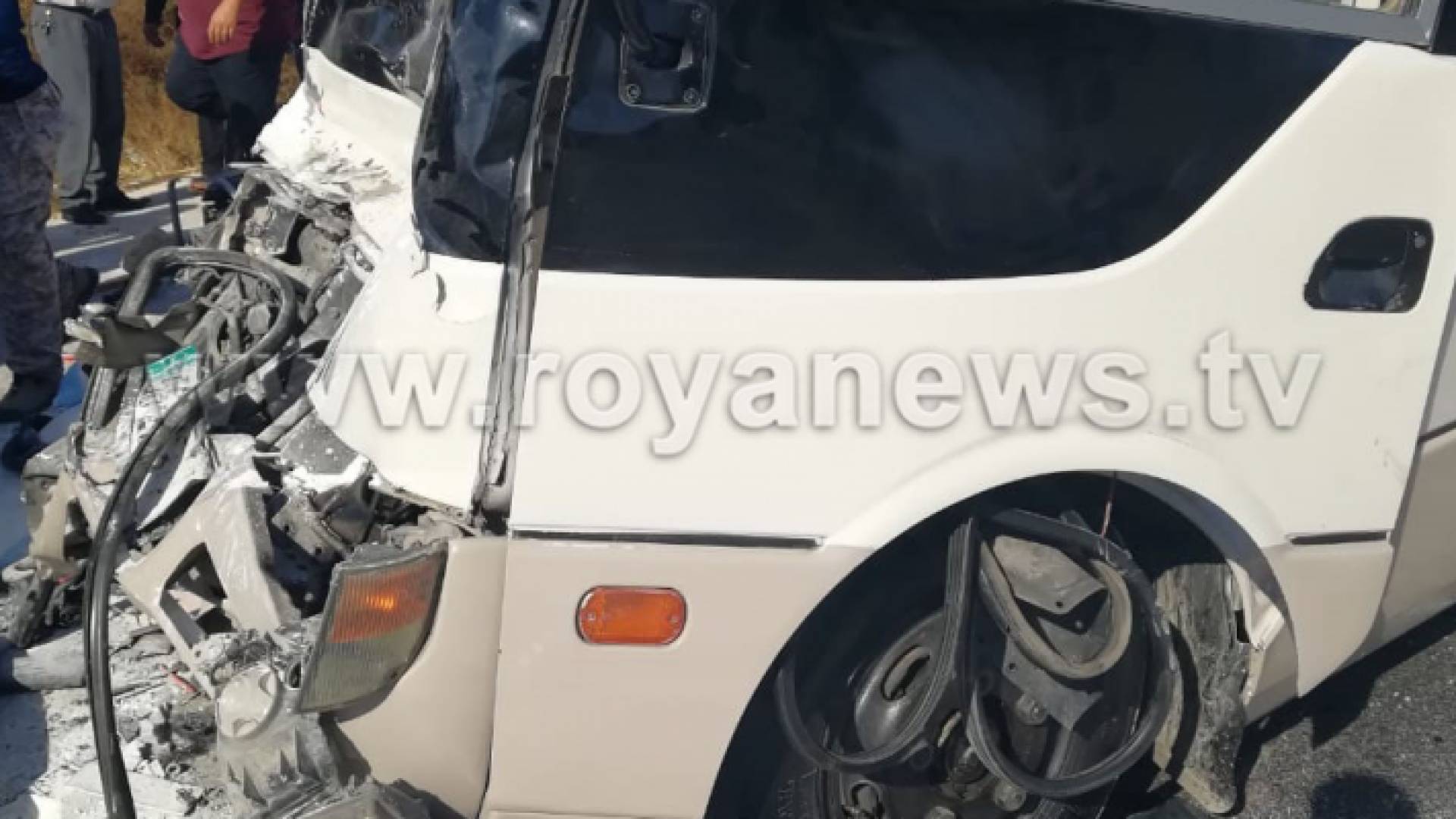 حادث سير على اربد الأغوار الشمالية