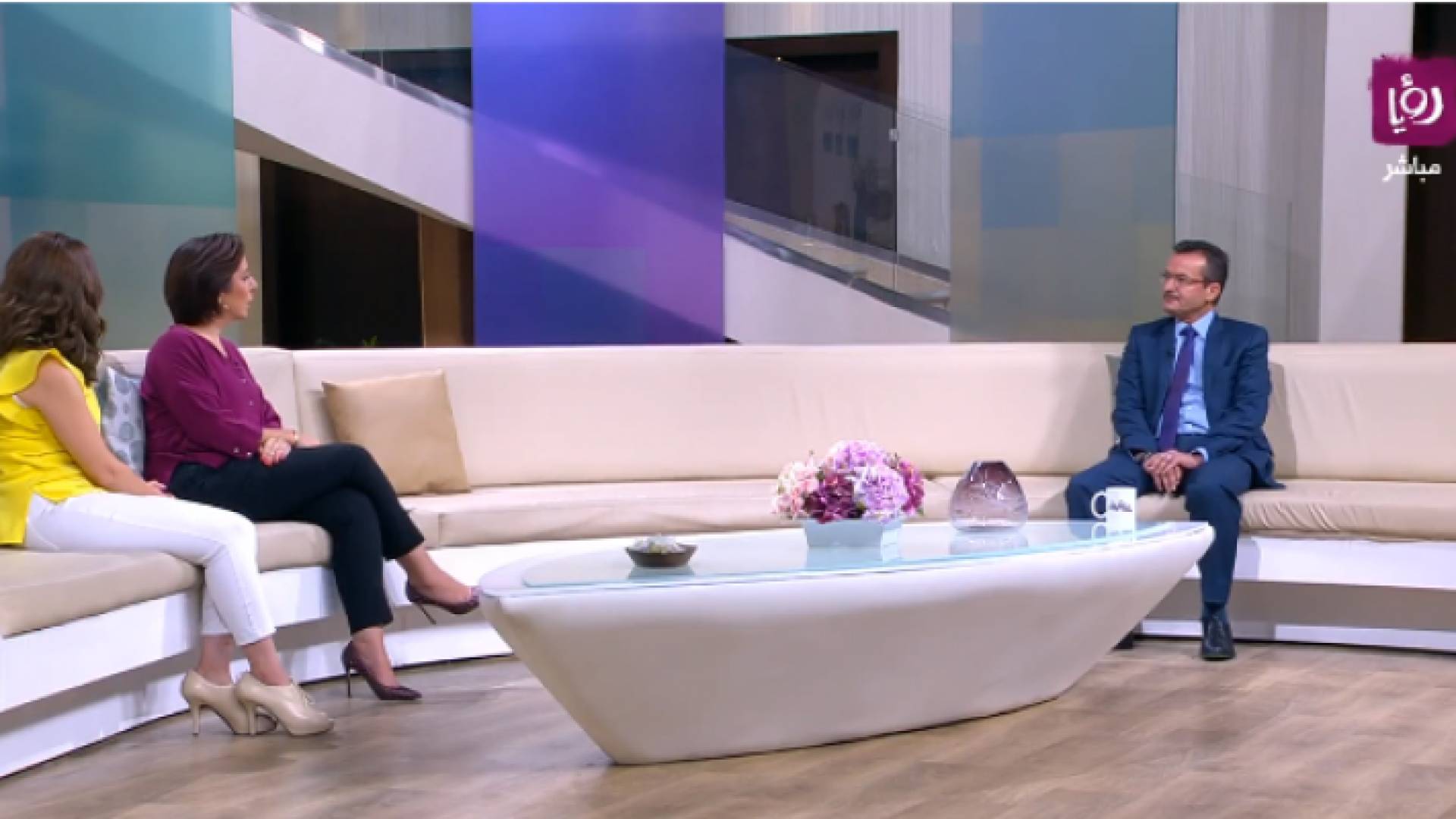 الدكتور عدنان إسحق خلال استضافته في برنامج دنيا يا دنيا