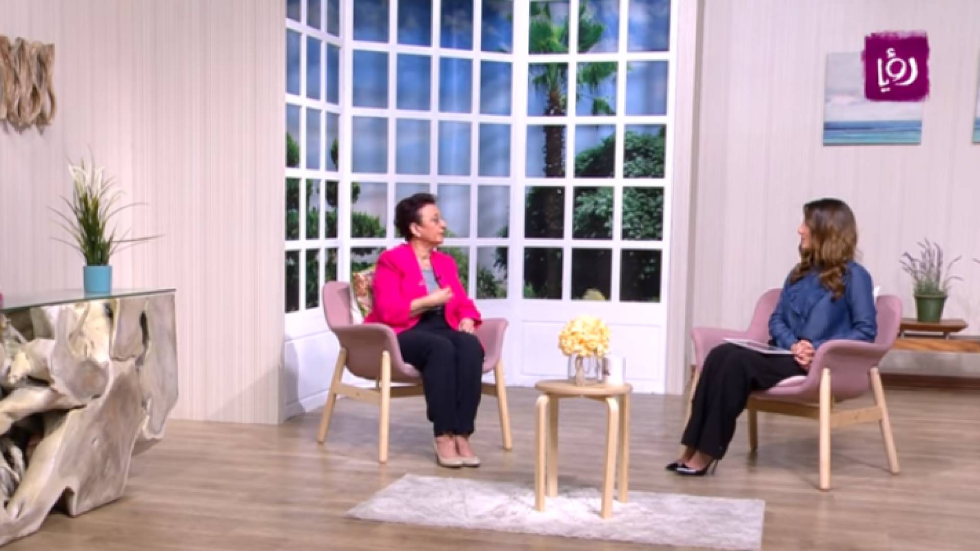 استضافة الدكتورة أمل الصمادي خلال برنامج دنيا يا دنيا