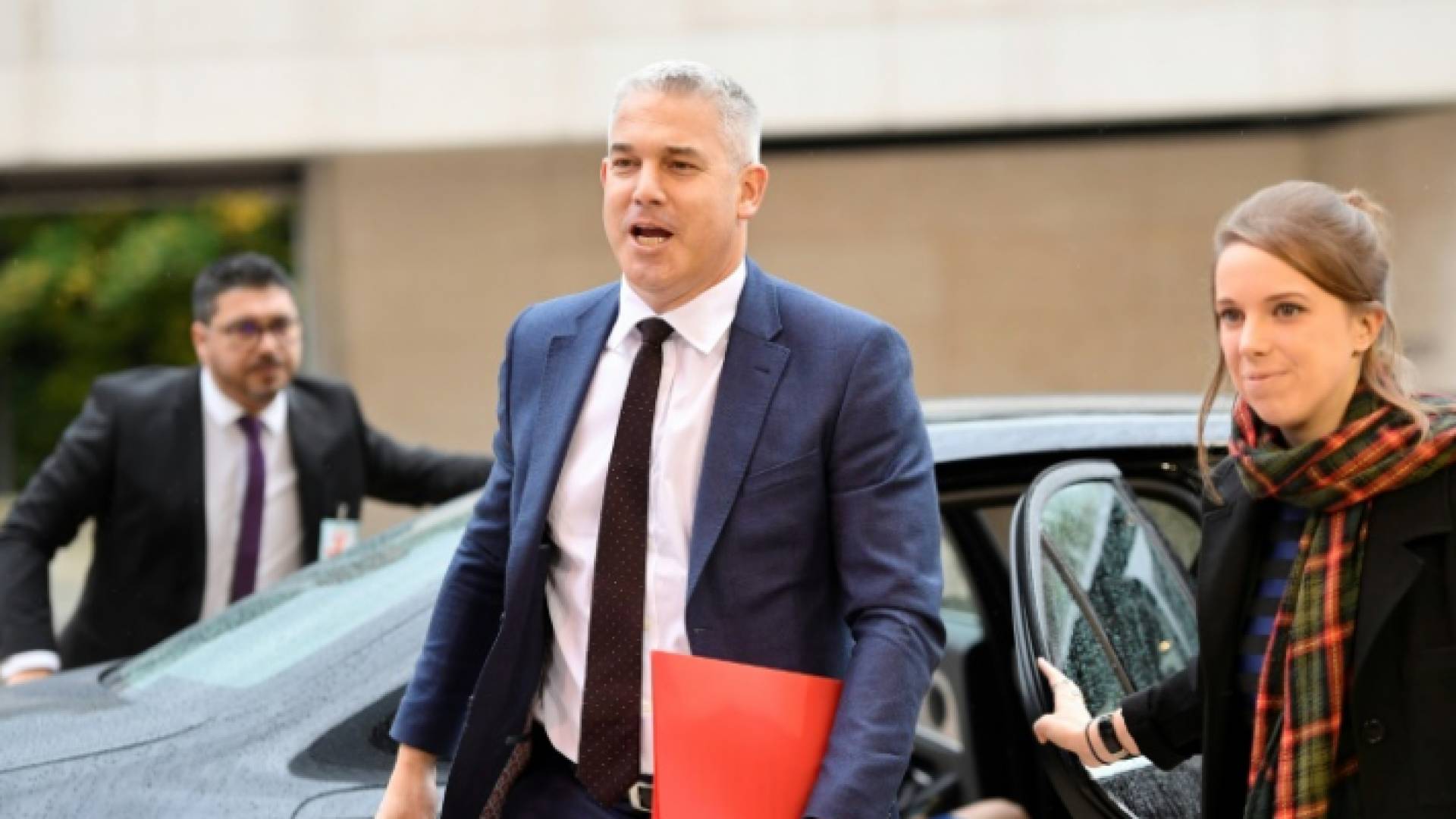 المفاوض البريطاني حول بريكست ستيف باركلي يصل الى لوكسمبورغ