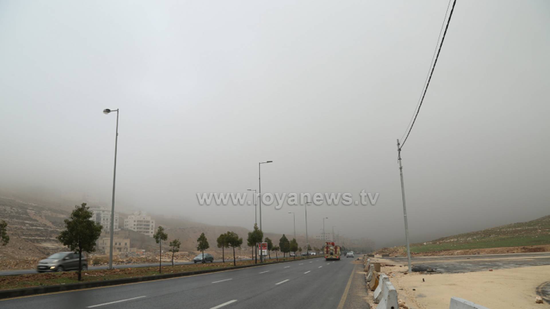 تحذيرات من الانزلاقات على الطرقات بسبب الأمطار