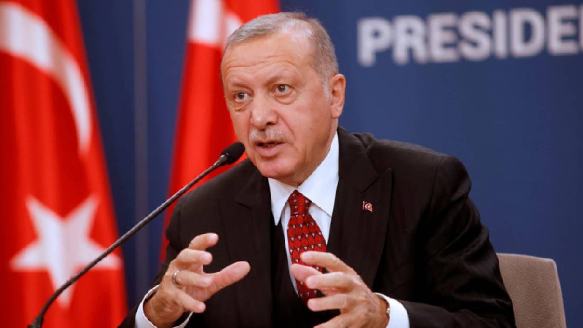 الرئيس التركي رجب طيب إردوغان