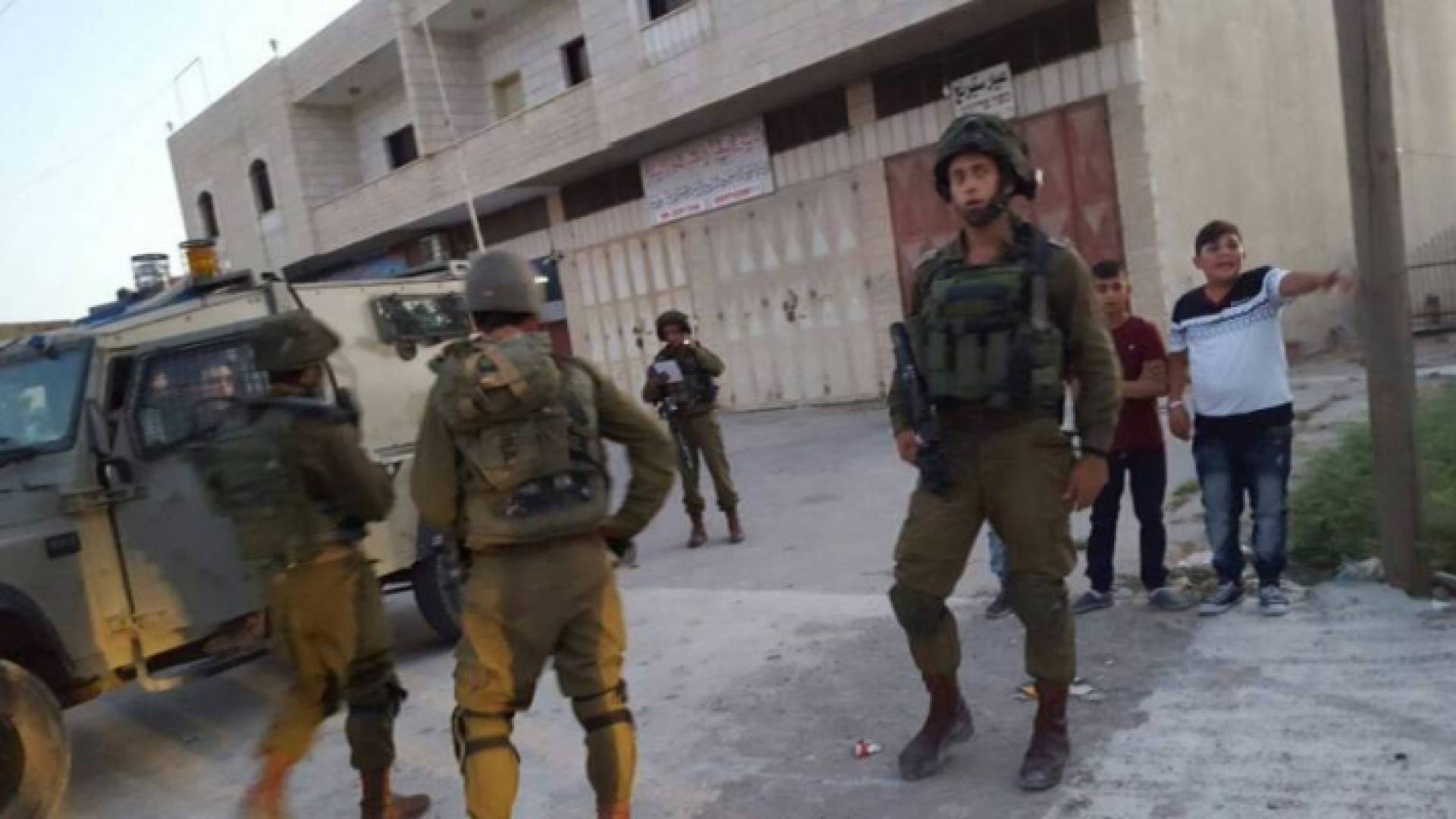 عناصر من جيش الاحتلال