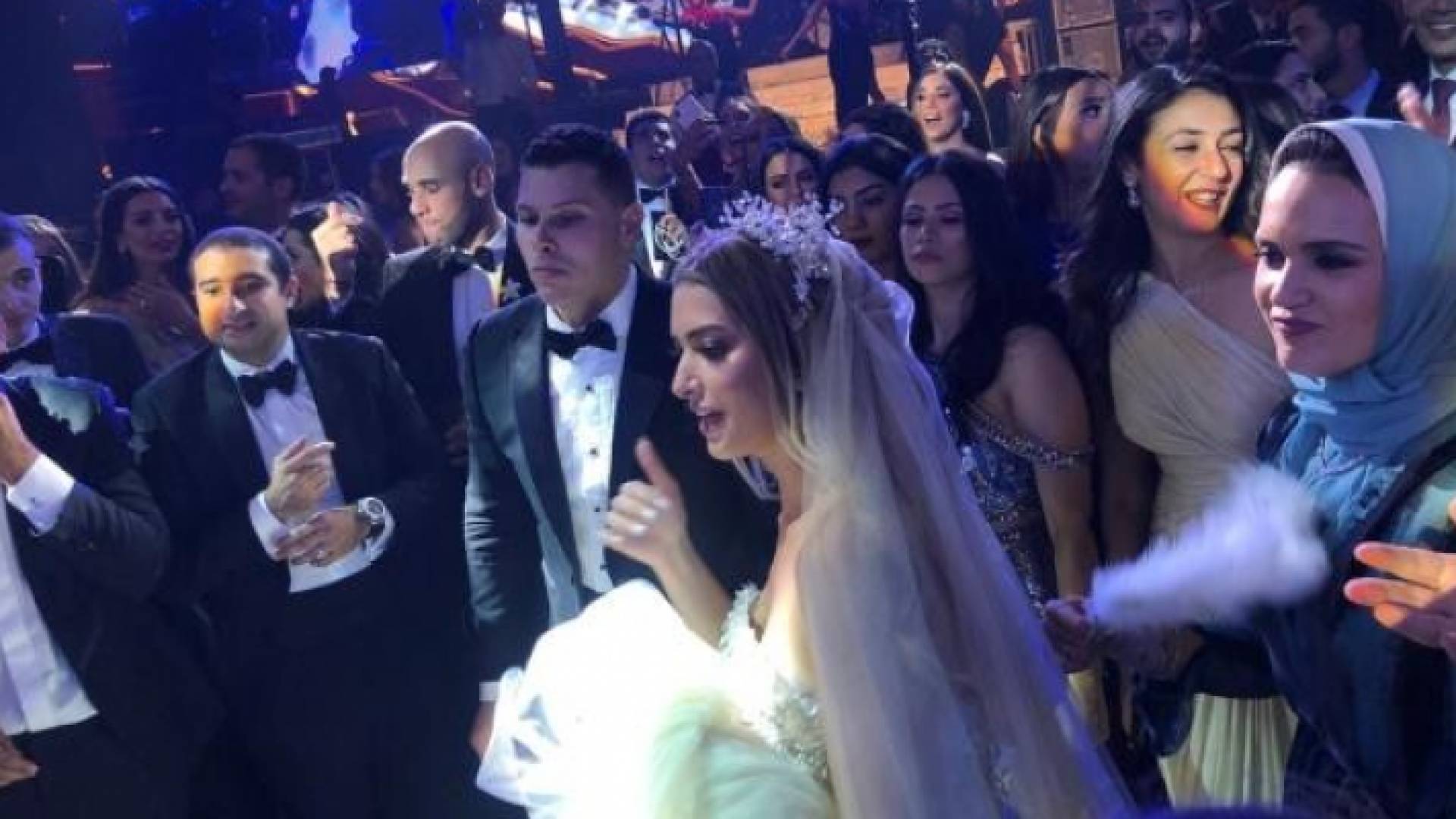 زفاف نجل هاني شاكر يجمع نجوم مصر