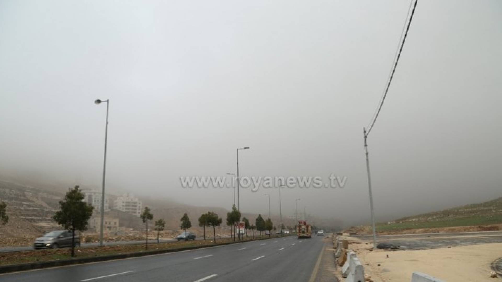الارصاد تحذر من تدني مدى الرؤية صباح الاثنين