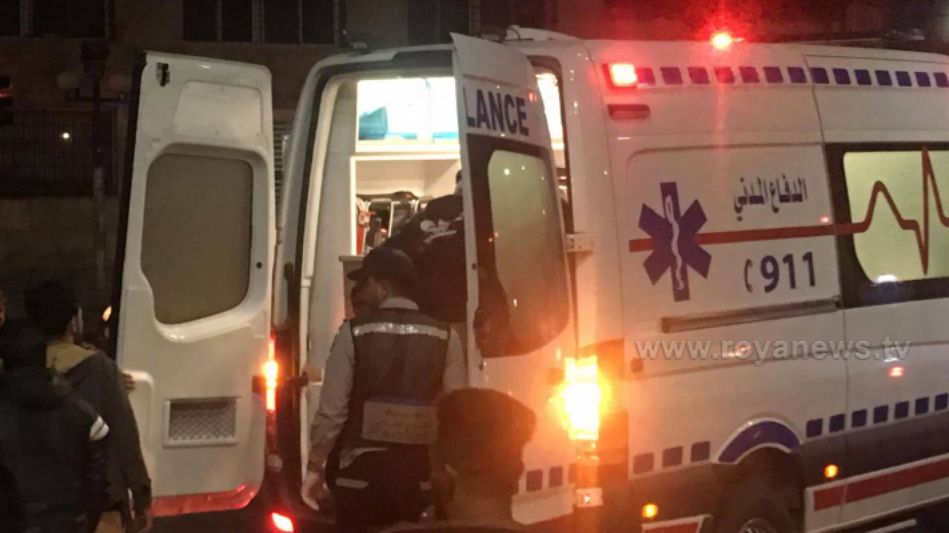 إصابتان بحادث تصادم في الحسينية