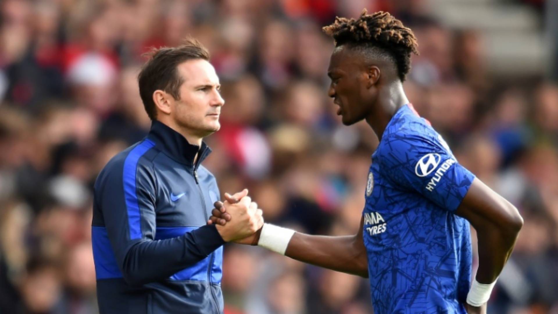 فرانك لامبارد مدرب فريق تشلسي يعول كثيرا على لاعبه تامي ابراهام في دوري أبطال أوروبا