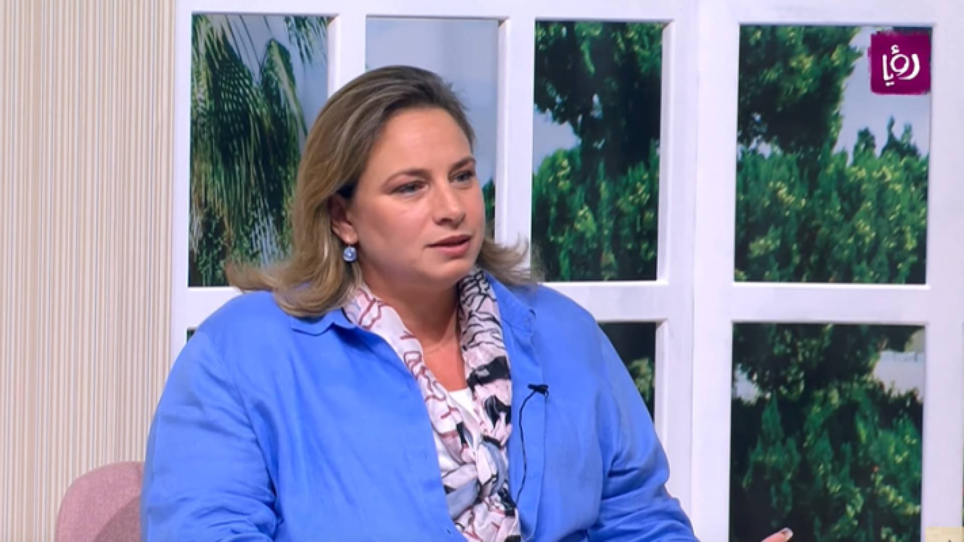 مسؤولة برنامج الدعم الأسري بجمعية "سنا" سيرين قبعين